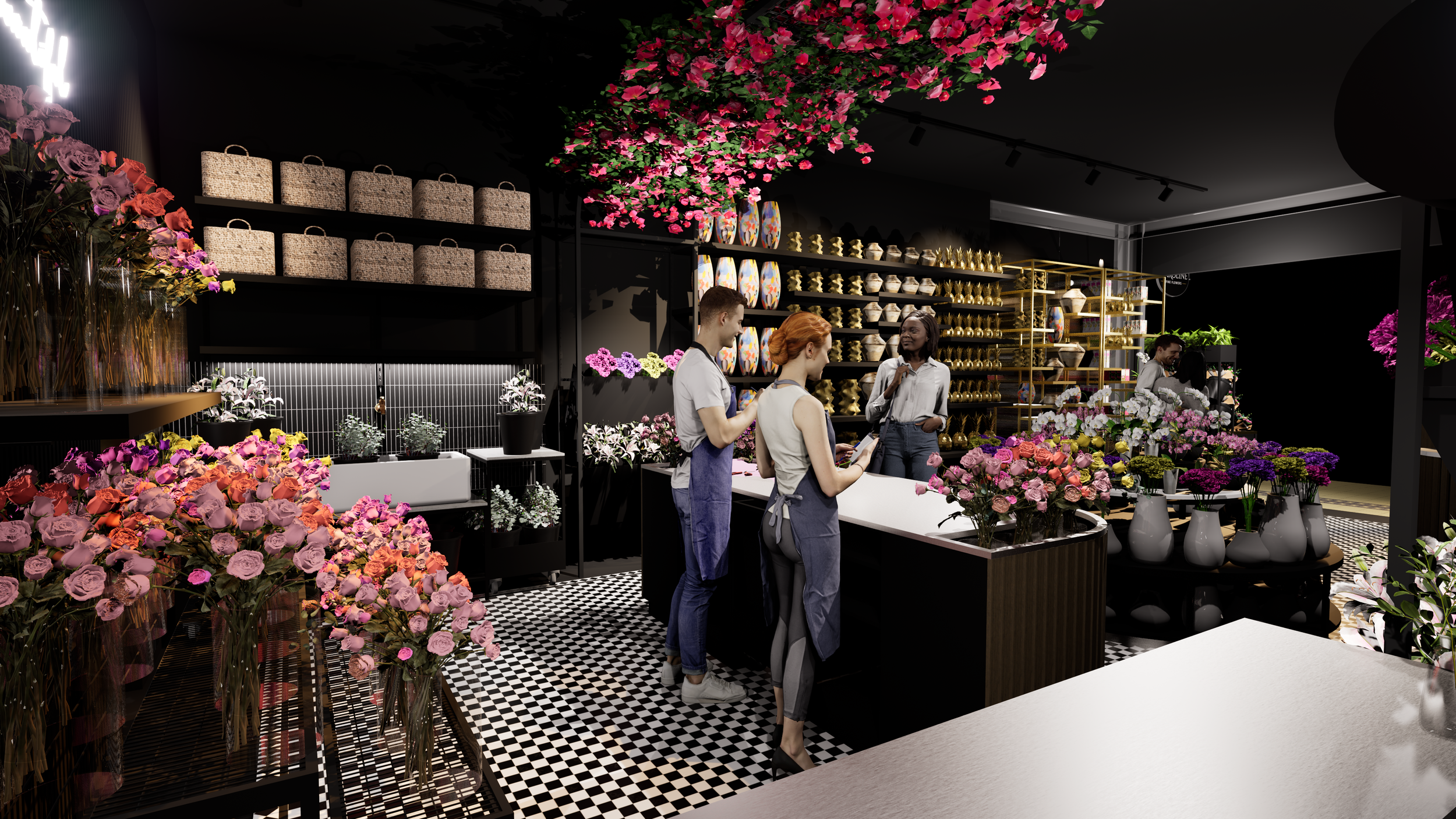 RENDER - ARRANGEMENT AREA