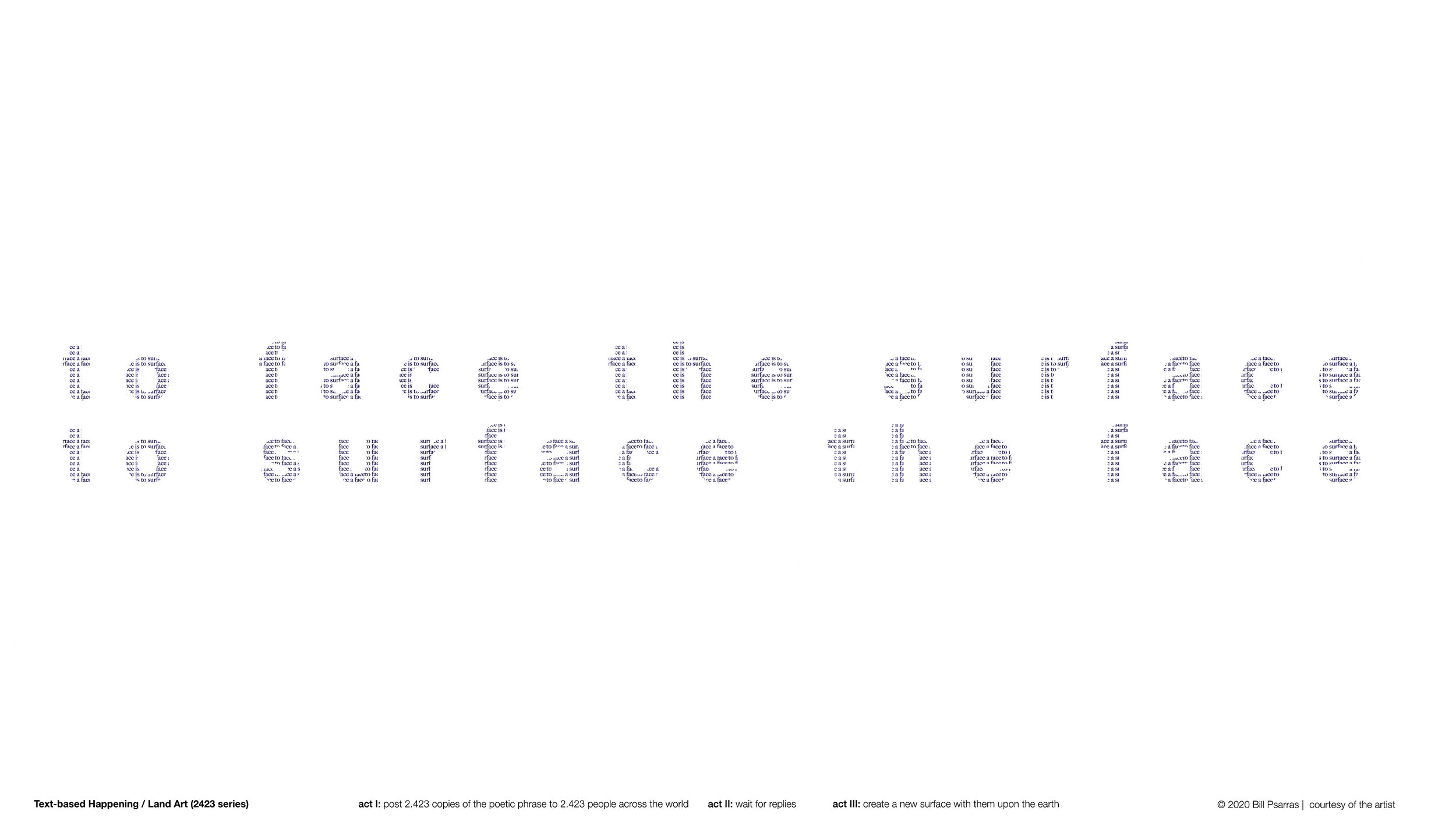 Face/Surface (2021, Bill Psarras)