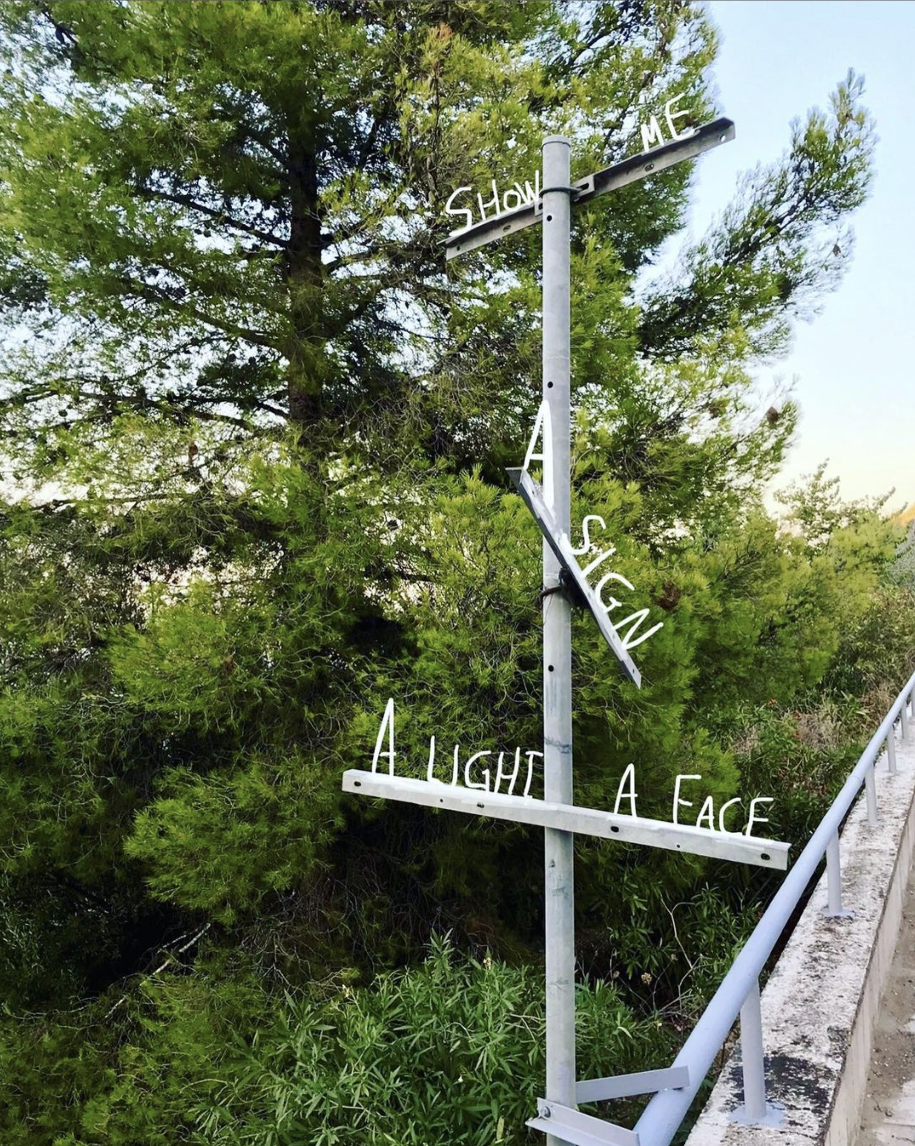 Site-Postscripts: XI (show me a sign, a light, a face)

©2021 Bill Psarras