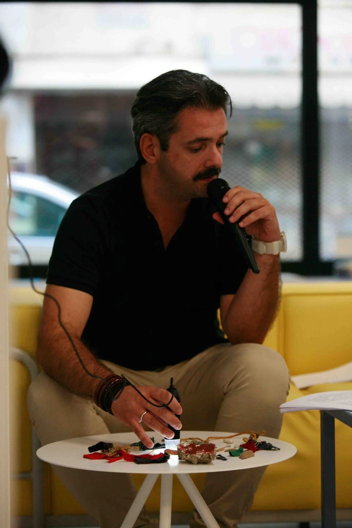 Bill Psarras (We Are All Cities, performance writing, 2024 IFPA)