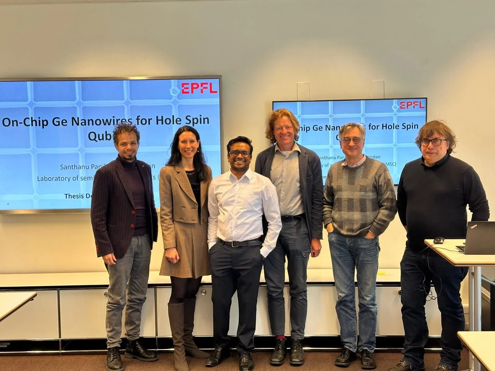 Santhanu Ramanandan&nbsp;receives an EPFL doctoral thesis distinction