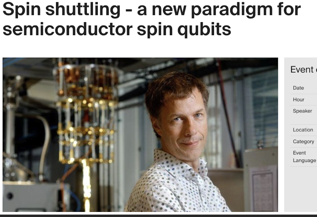 NCCR SPIN Research Seminar