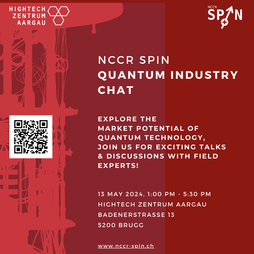 Quantum Industry Chat 2024 — NCCR SPIN: Spin Qubits in Silicon