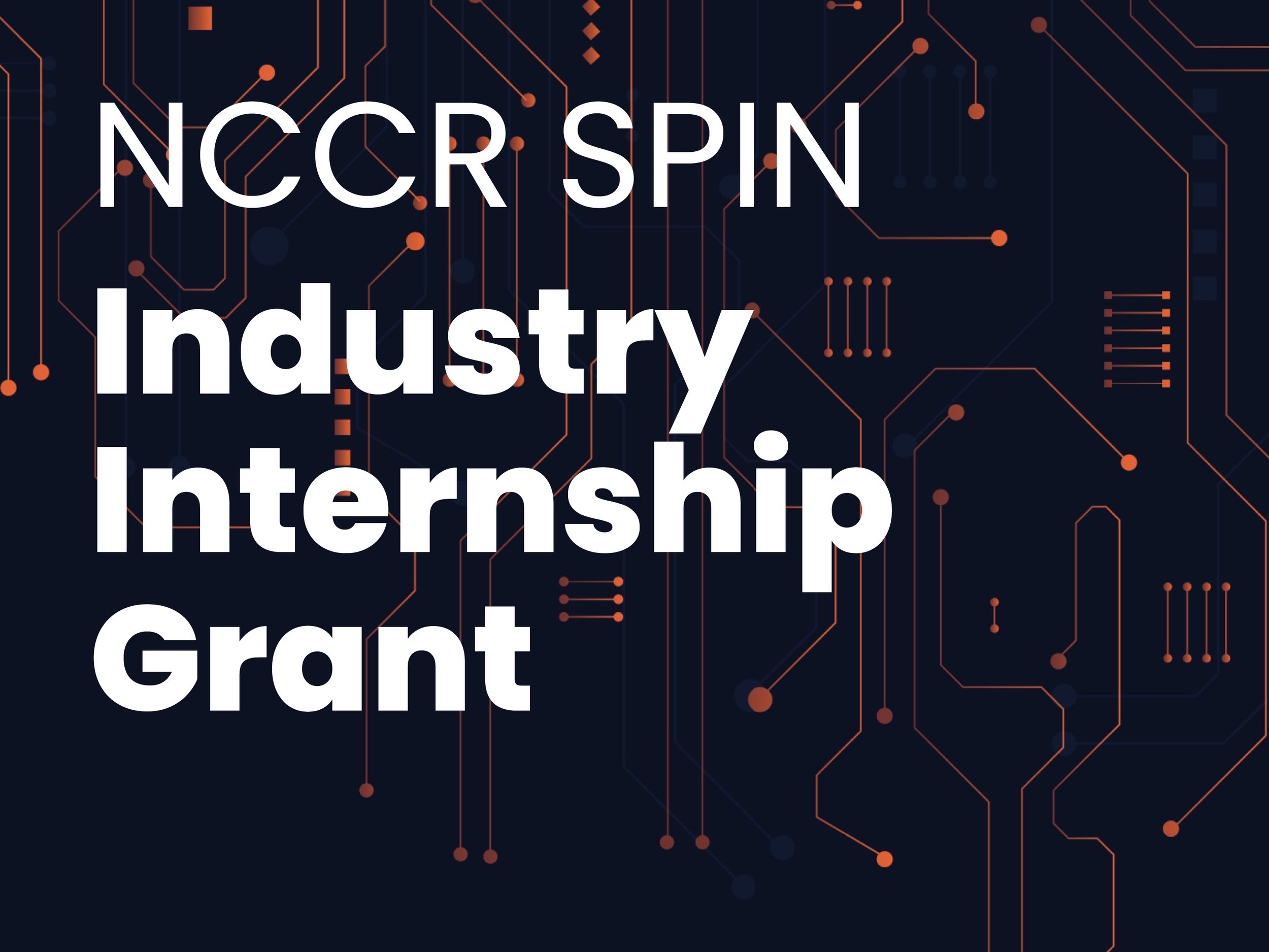 Industry Internship Mobility Grant — NCCR SPIN: Spin Qubits in Silicon