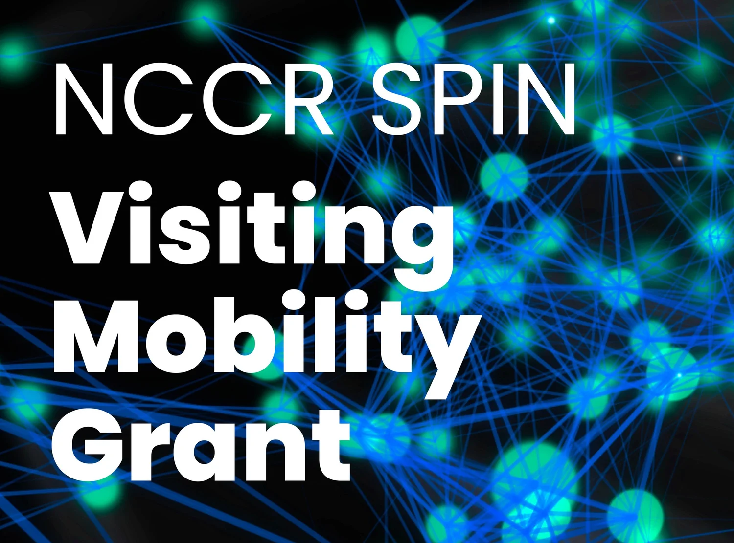 Visiting Mobility Grant — NCCR SPIN: Spin Qubits in Silicon