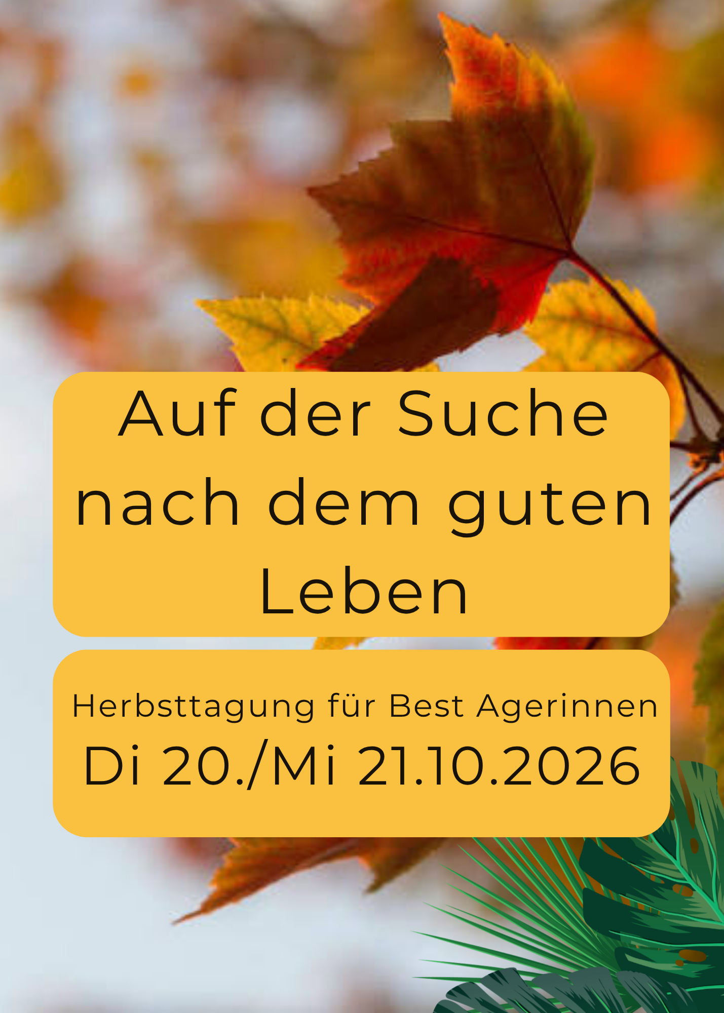 Auf der Suche nach dem guten Leben