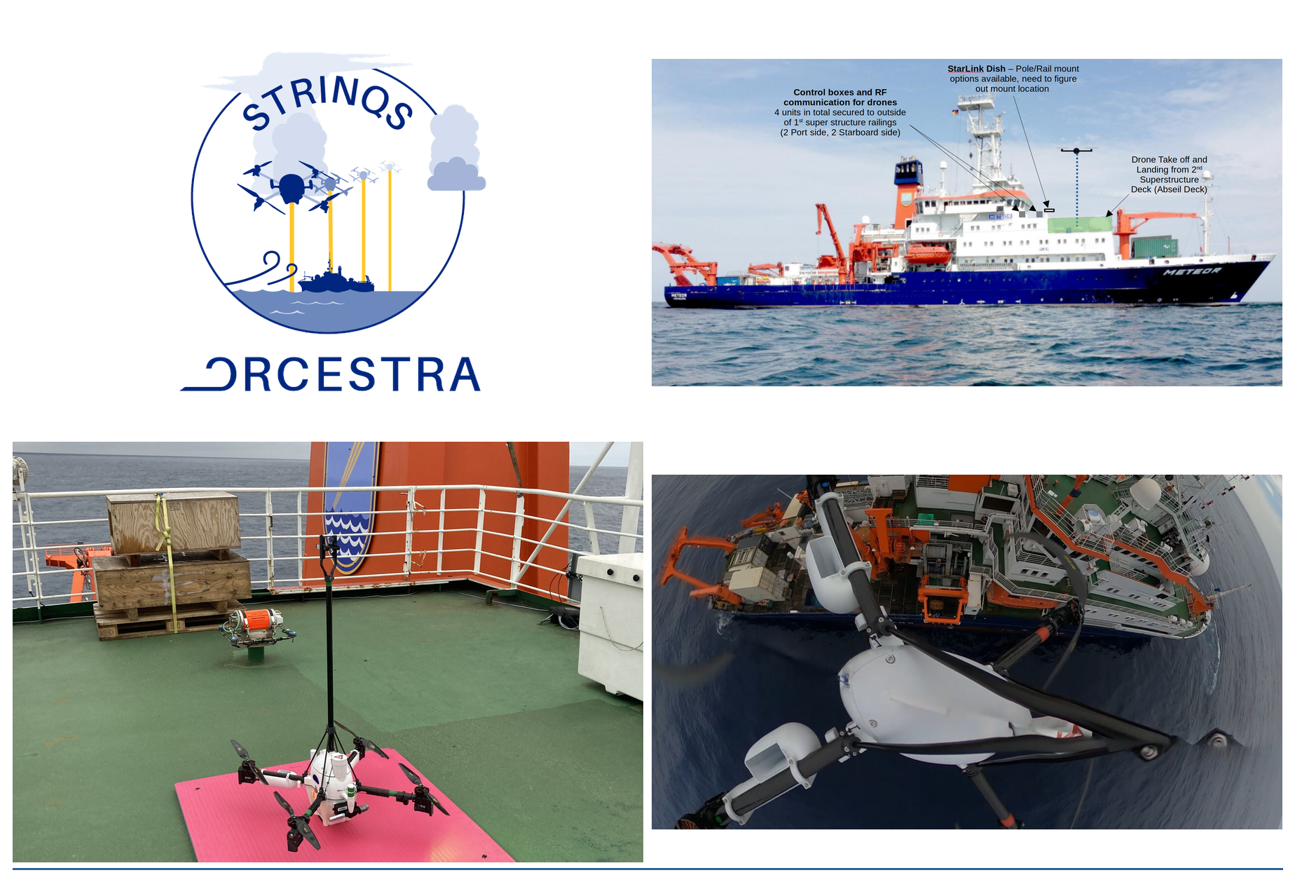 Flying off the back of a ship: STRINQS in the tropical Atlantic