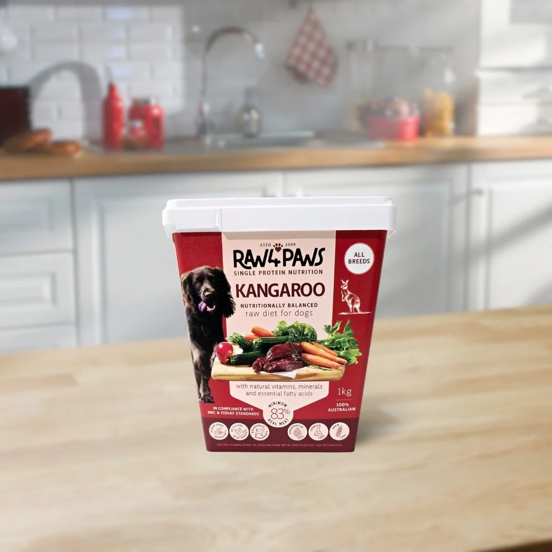 Raw 4 Paws Kangaroo Container 1kg