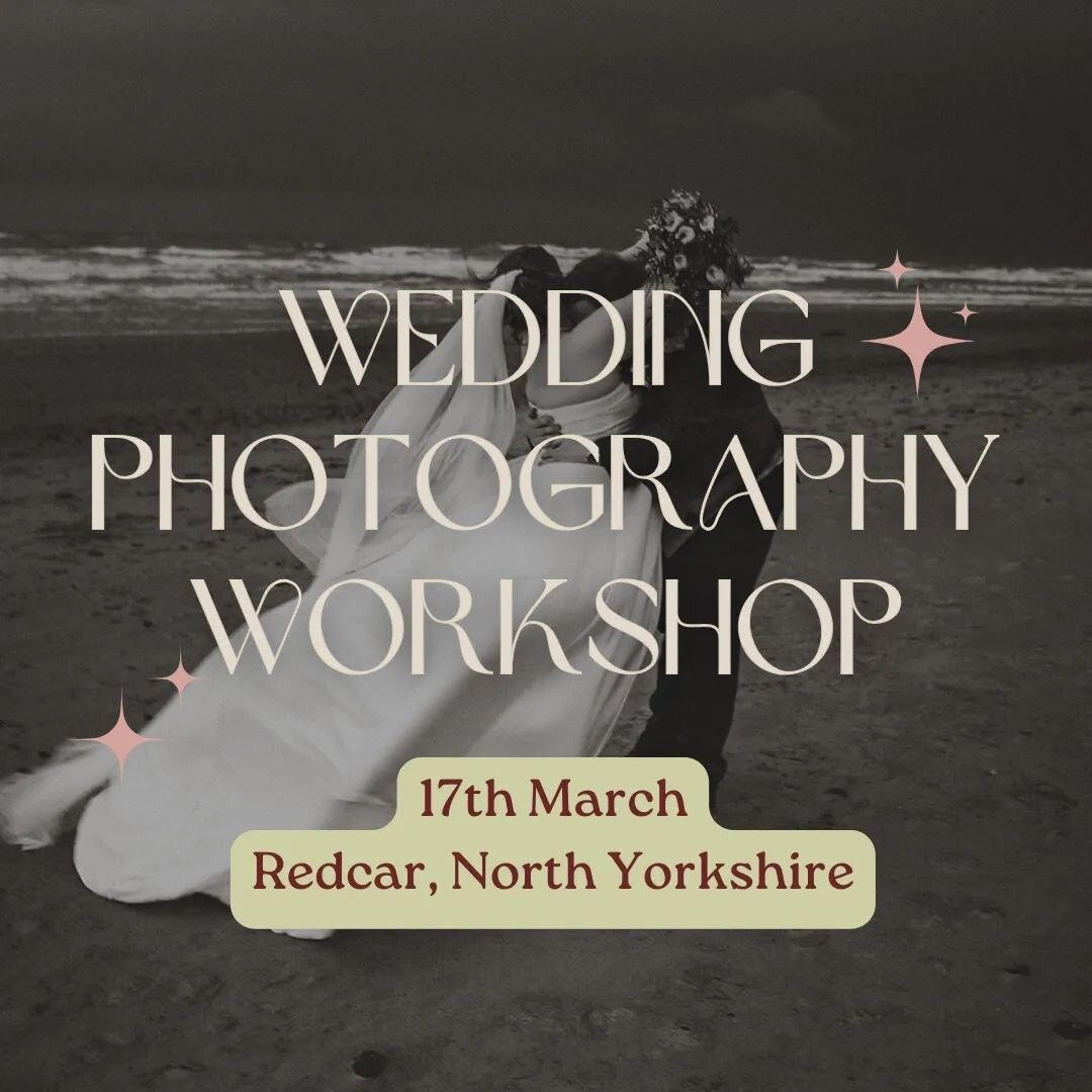 Are you ready to take the plunge and turn your passion for wedding photography into a thriving business? 🙌
 
Join us at our Wedding Photography Workshop on 17th March to learn how to launch and run a fun and sustainable wedding business in 2024. 🧡
