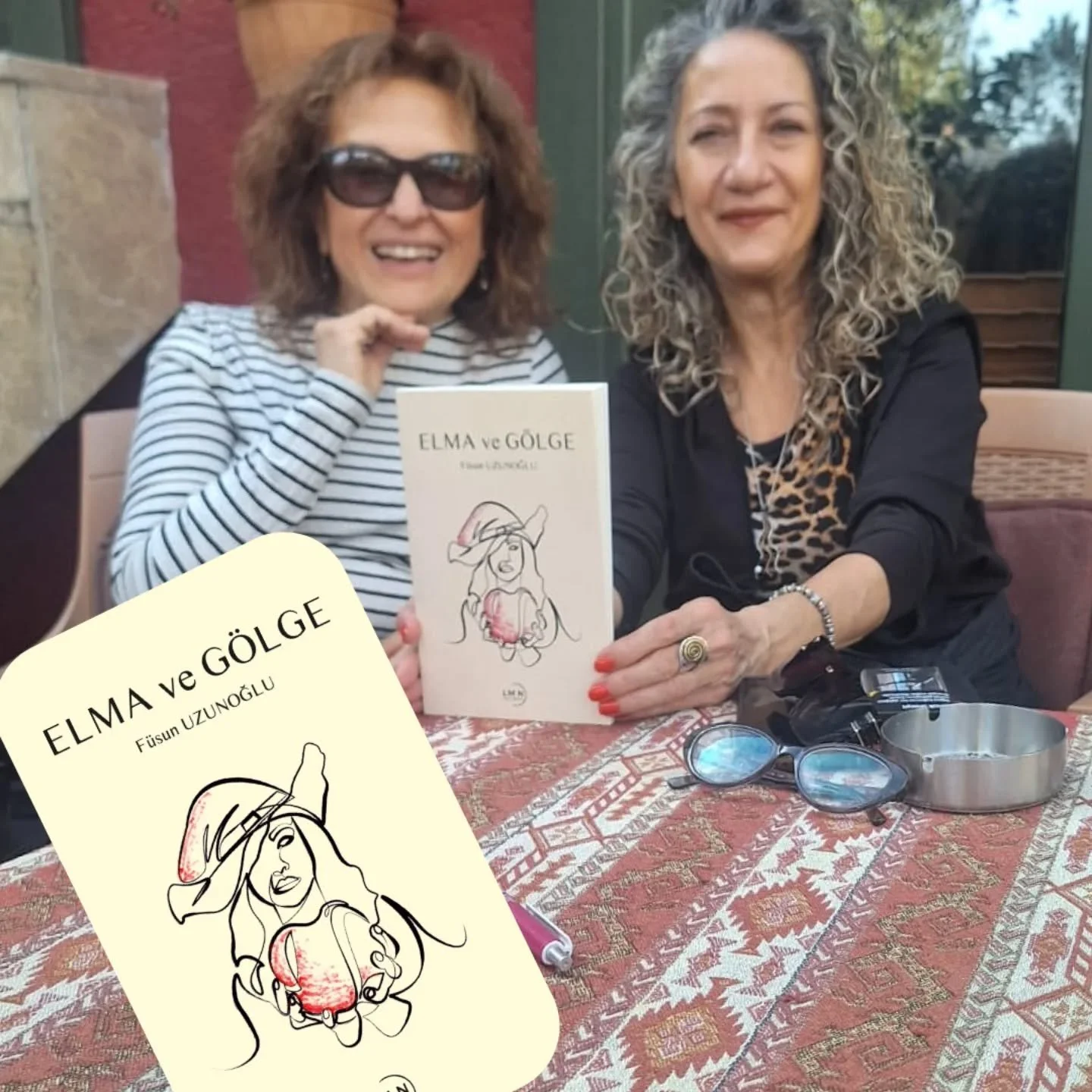 Sevgili @Jale Sancak hocamla "Elma ve G&ouml;lge"yi paylaştık.  &Ouml;yk&uuml;lerimden bir demeti sundum...
Edebiyat İstanbul'a yakışıyor.

💝 ✒️📚⚘️

Liman yayınevi tarafından yayımlandı. 
Satış linki profilimde.

#elmaveg&ouml;lge #kitap
