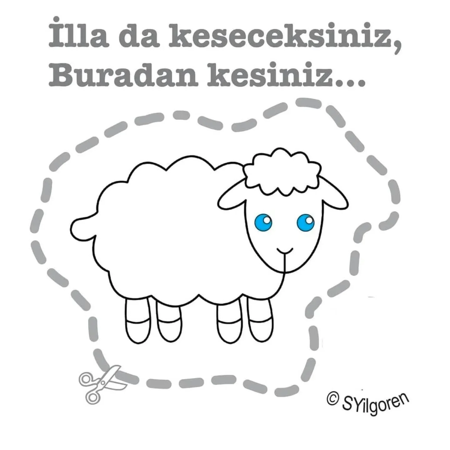 &Ccedil;ok sevdiğim bir kuzuyla iyi bayramlar diliyorum. 
@serdaryilgoren
Bayramlar &uuml;lkemiz i&ccedil;in huzurlara vesile olsun. Kurban ettiğimiz değerlerin farkına varmadık&ccedil;a rit&uuml;ellerle oyalanırız.
O zaman devam.
@itsayseser
