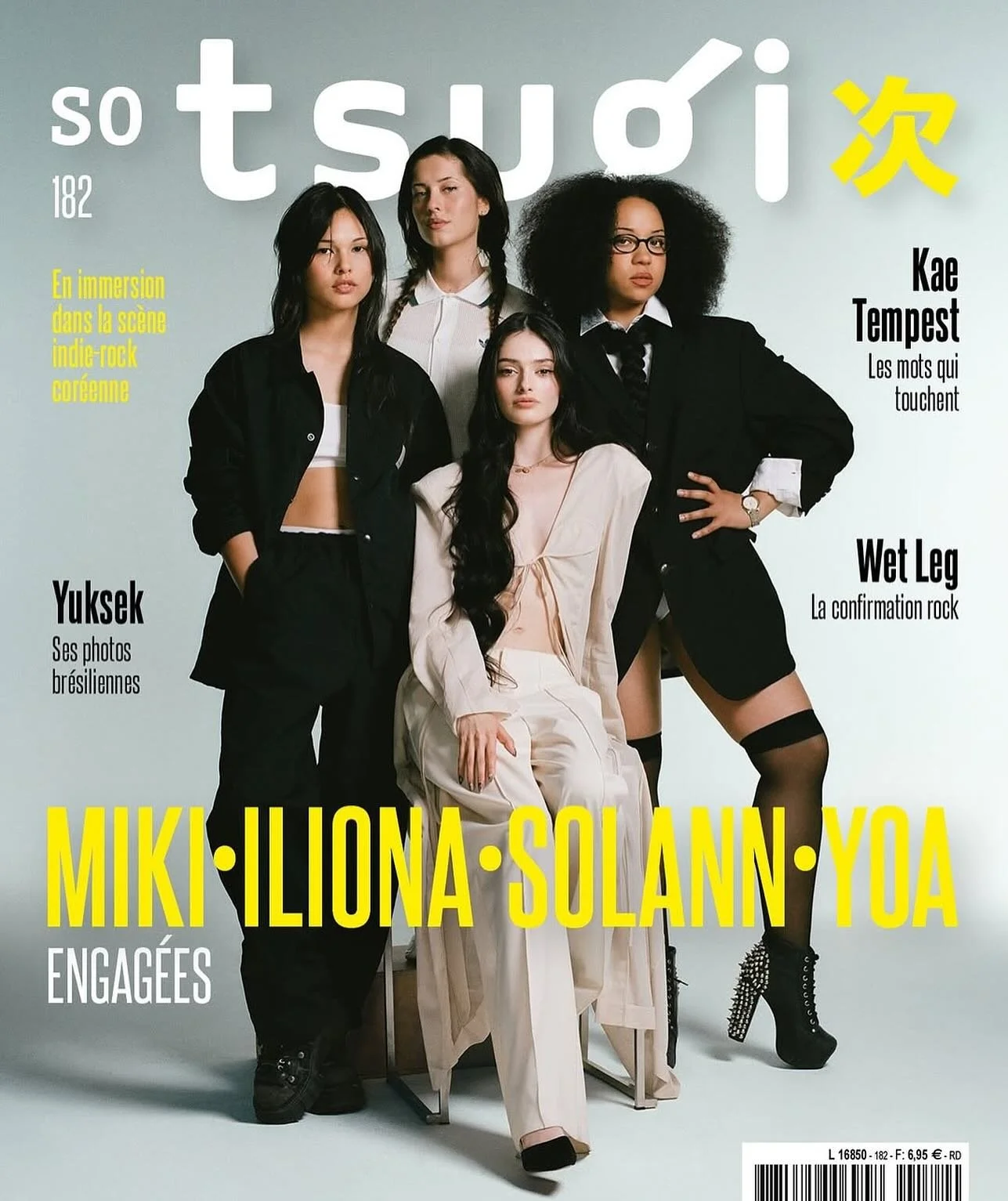 @solann_zla in @r.l.eofficial @piacevole_e for the latest cover of @tsugimag 

Styled by @anadecasanove @milanedecazanove ❤️