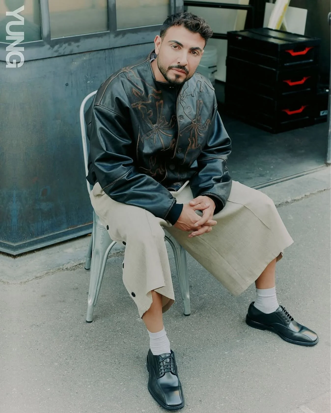 @anthonyfromadonis in @chensifan_official for the cover story of @thisisyungmea Issue 13

---

Founder and Editor-in-Chief: @sandrayeghiazarian
YUNG Creative Director: @saifhid
YUNG Producer: @bylanashash
Photography: @stefanosciutophoto
Styling: @si