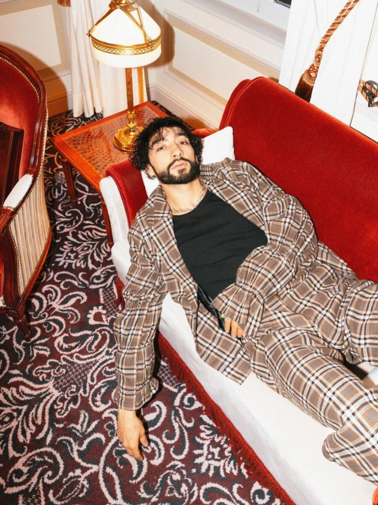 @sofianepamart wearing a full look @solenelescouet 

---

Styled by Antoine N&eacute;grevergne @antoinenegrevergne