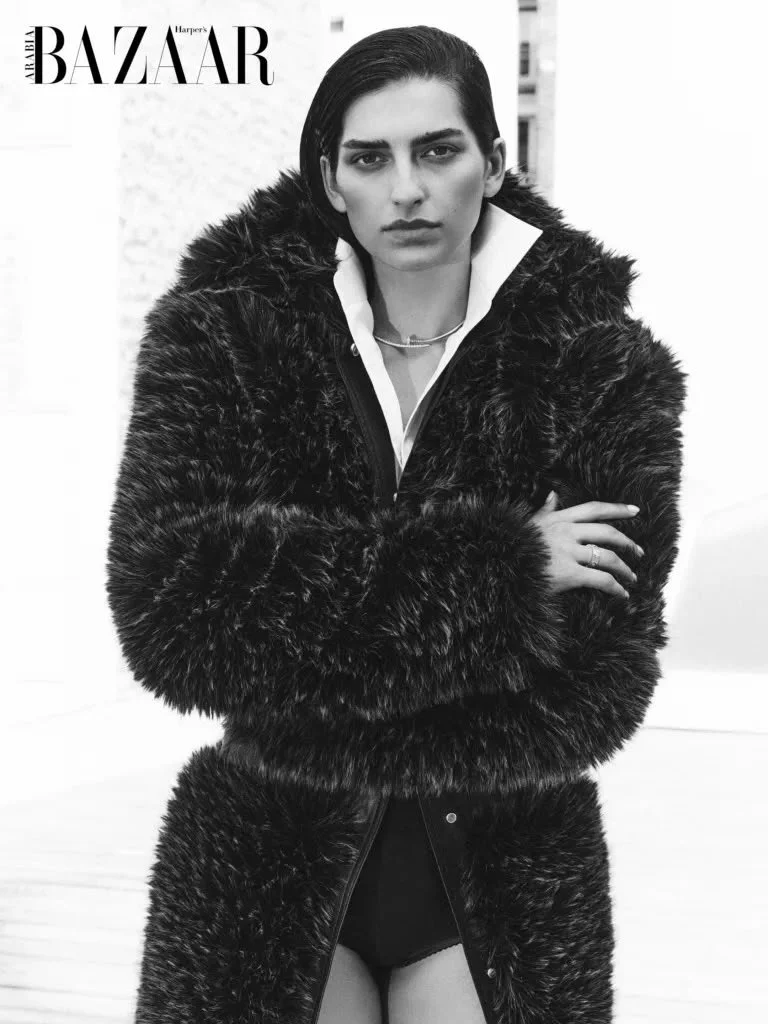 @laformela for @harpersbazaararabia October 2026 issue

---

Model: Saffron Vadher at Vedettes Model Management.

Styling: Kim Payne.

Photographer: Jake Terrey at Heart &amp; Co. 

Creative Direction: Marne Schwartz &amp; Dane Stojanovic.

Acting Ed