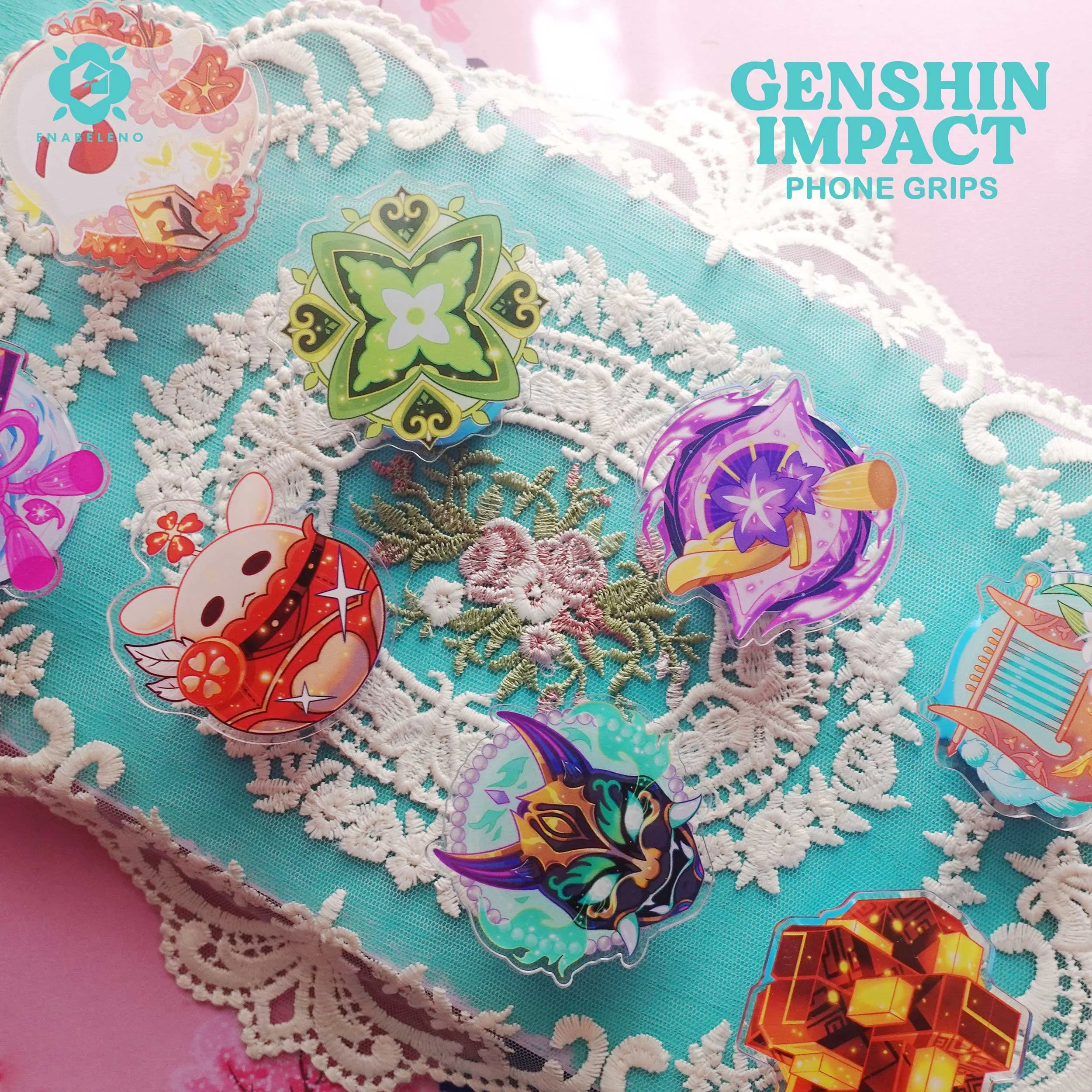 Genshin Impact Phone Grips — ENABELENO