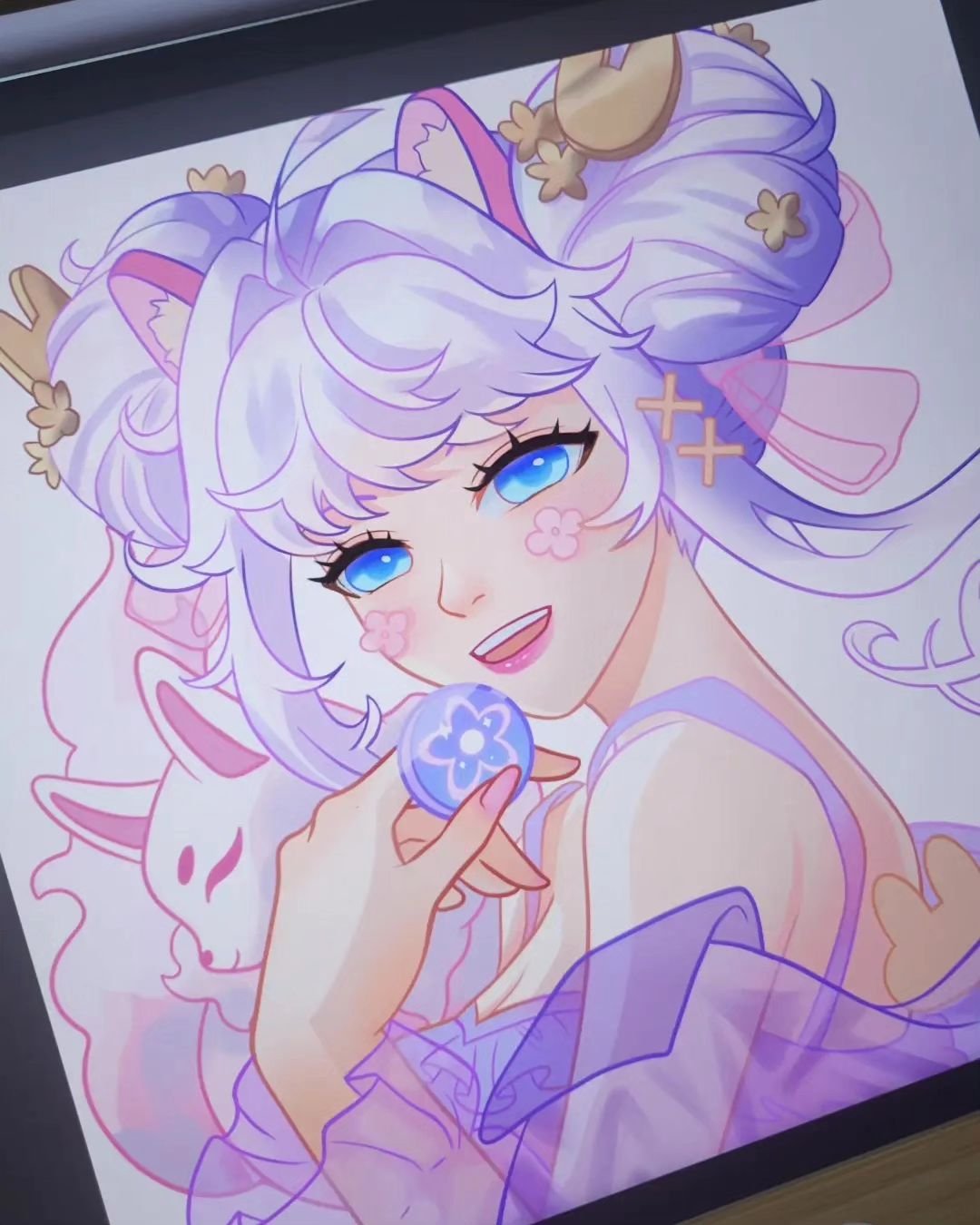 This is what I'm working on atm. I think it's really important to make my own originals too, not just fanarts✨️ So expect both kinds of content in my page 💜

#oc #illustration #drawing #animegirl #animestyle #procreate #procreateart