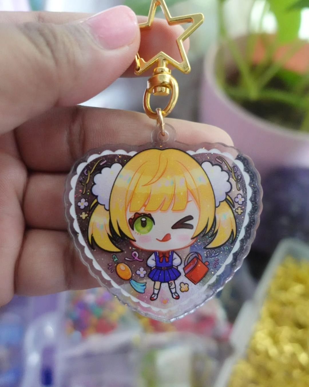 Loli God Glitter Charms 💛

I finally have a date to release these new items.
Shop update will be on Monday, May 6. I'll also be giving out discount codes so stay tuned.