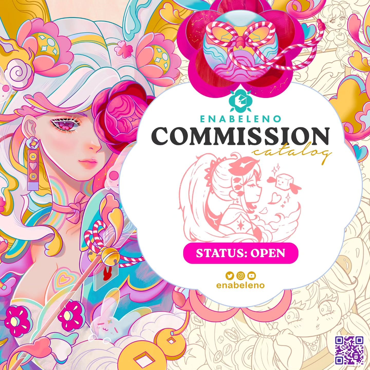 Hello friends, I am open for commission. Here is my commission catalog. You can reserve a slot via Google Form or VGen. Please read all Terms of Service before sending a request.

For more details, image samples and TOS, please visit:
✨️ https://www.