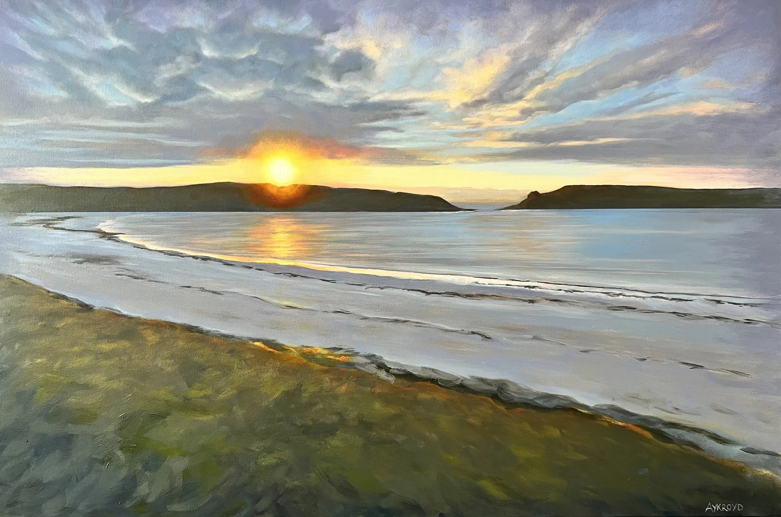 Midsummer Nights, 24" x 36"