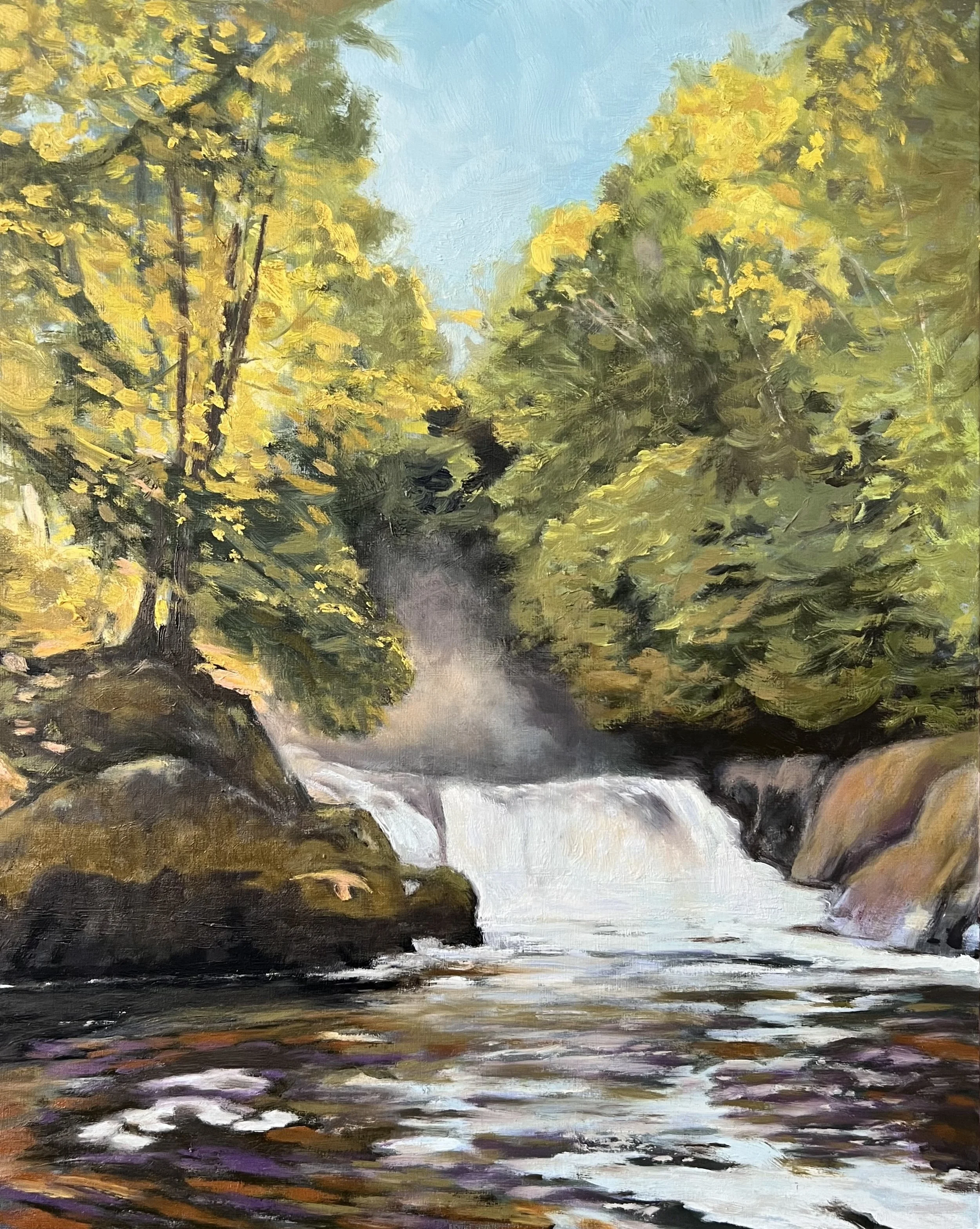 Between Water and Light, 16" x 20"
