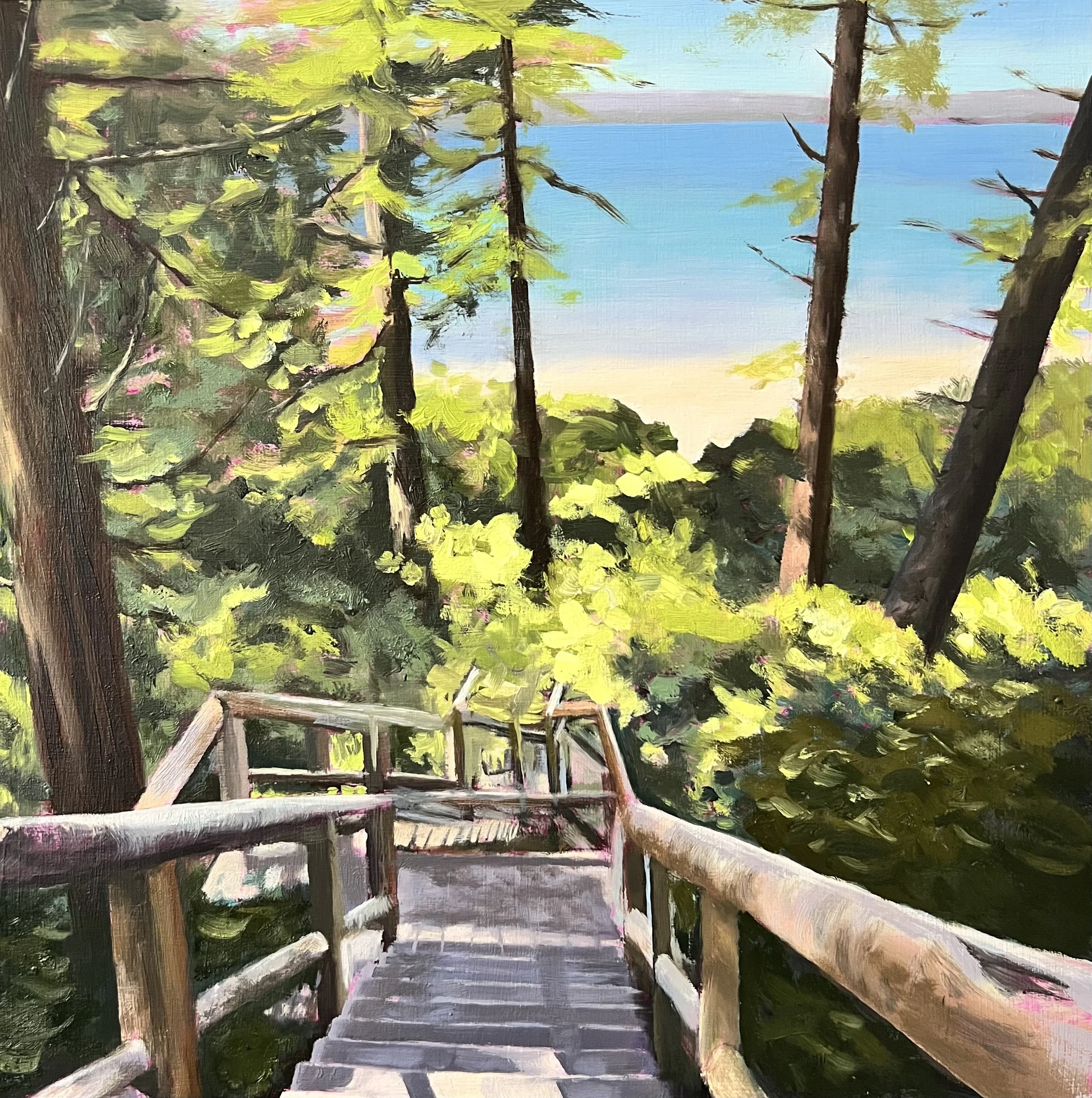 Let's Go To The Beach! 12" x 12"
