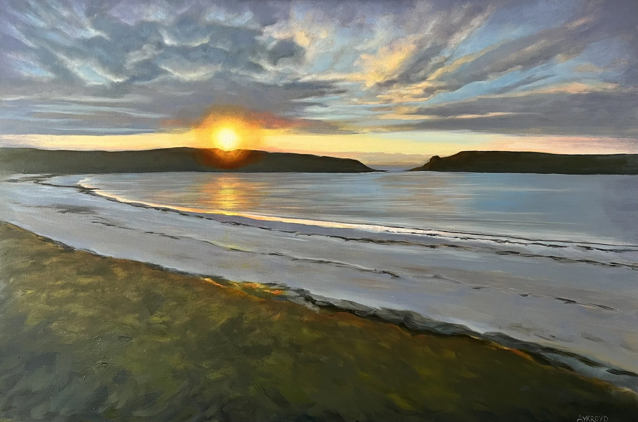 Midsummer Nights, 24" x 36"
