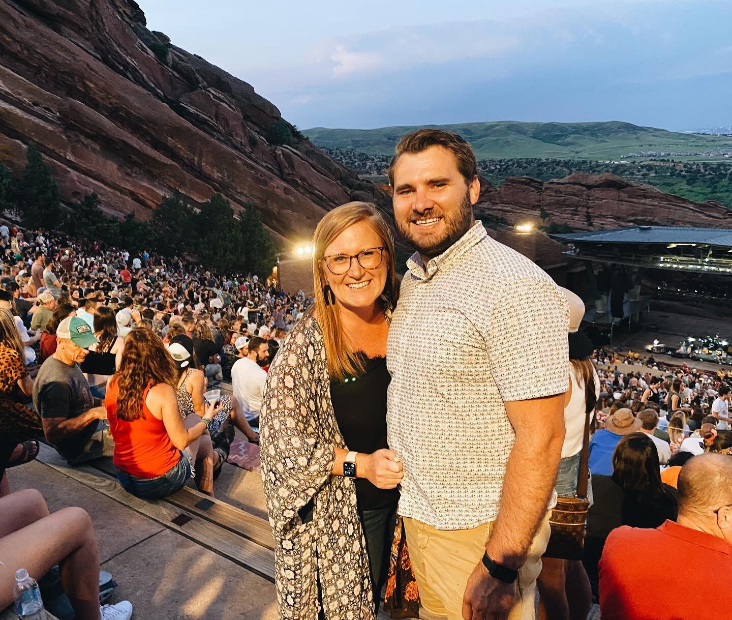 On a mission to reclaim the summer! Anyone else?!

Surprised my love with a red rocks show last night to celebrate him and was reminded how glorious it is to dance under the stars to live music! Love our city/state.

Happy Saturday y&rsquo;all!