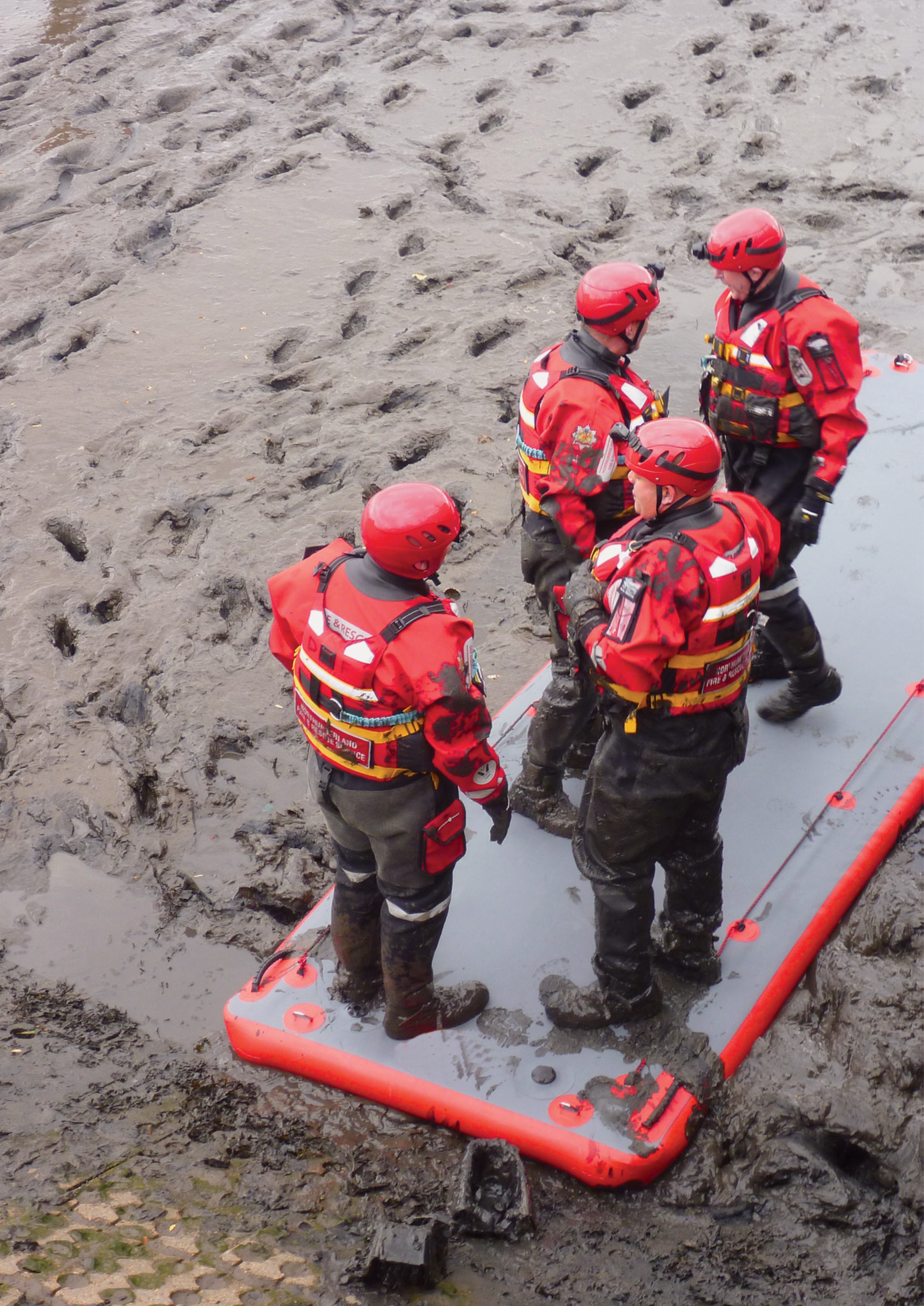 Inflateable walkways