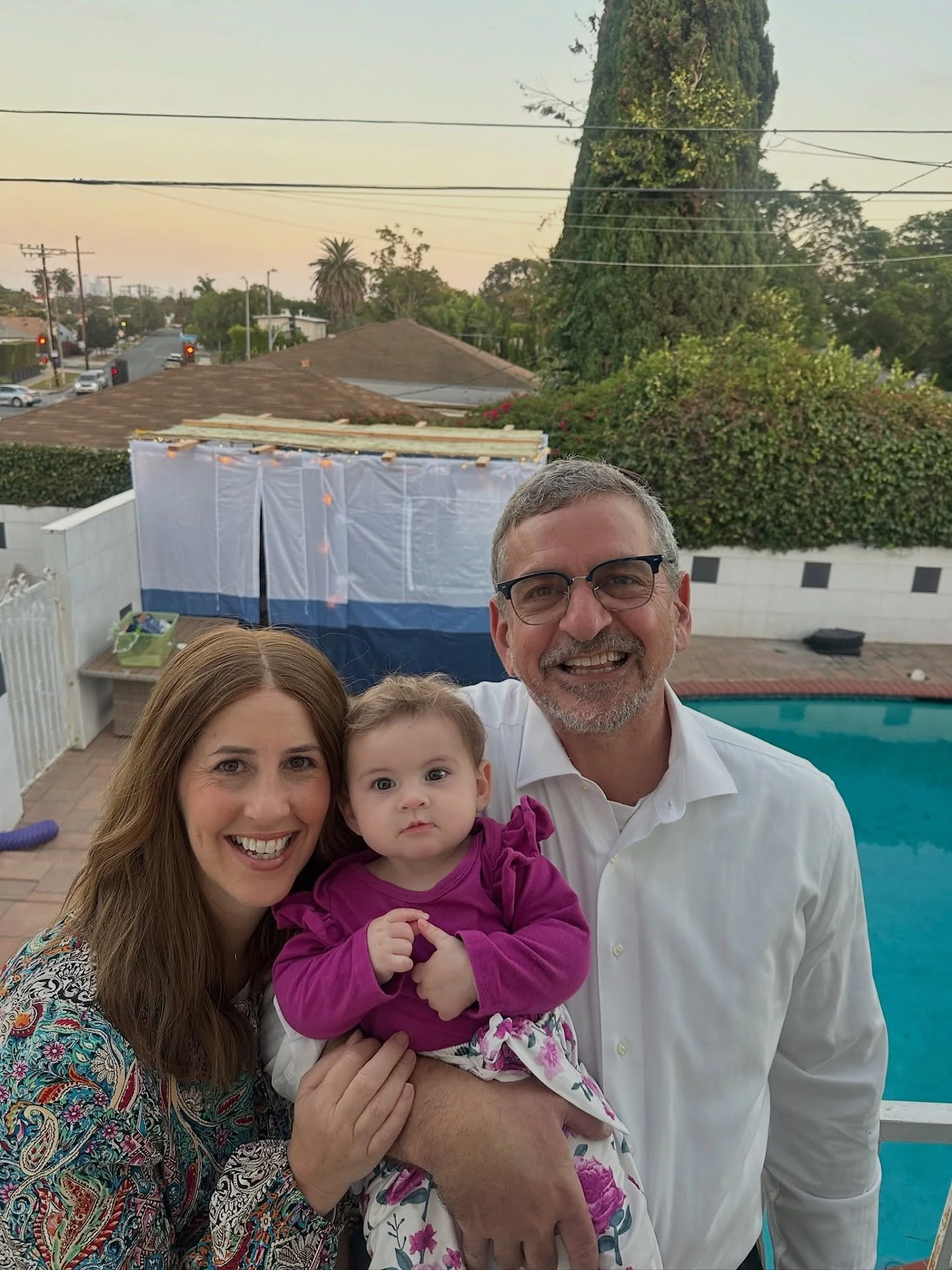 As Sukkot comes to an end, there&rsquo;s always this quiet mix of gratitude and softness in the air. Standing here with Aharon and Ariella in front of our sukkah &mdash; our little, wobbly, open-roof home &mdash; I&rsquo;m reminded how temporary ever