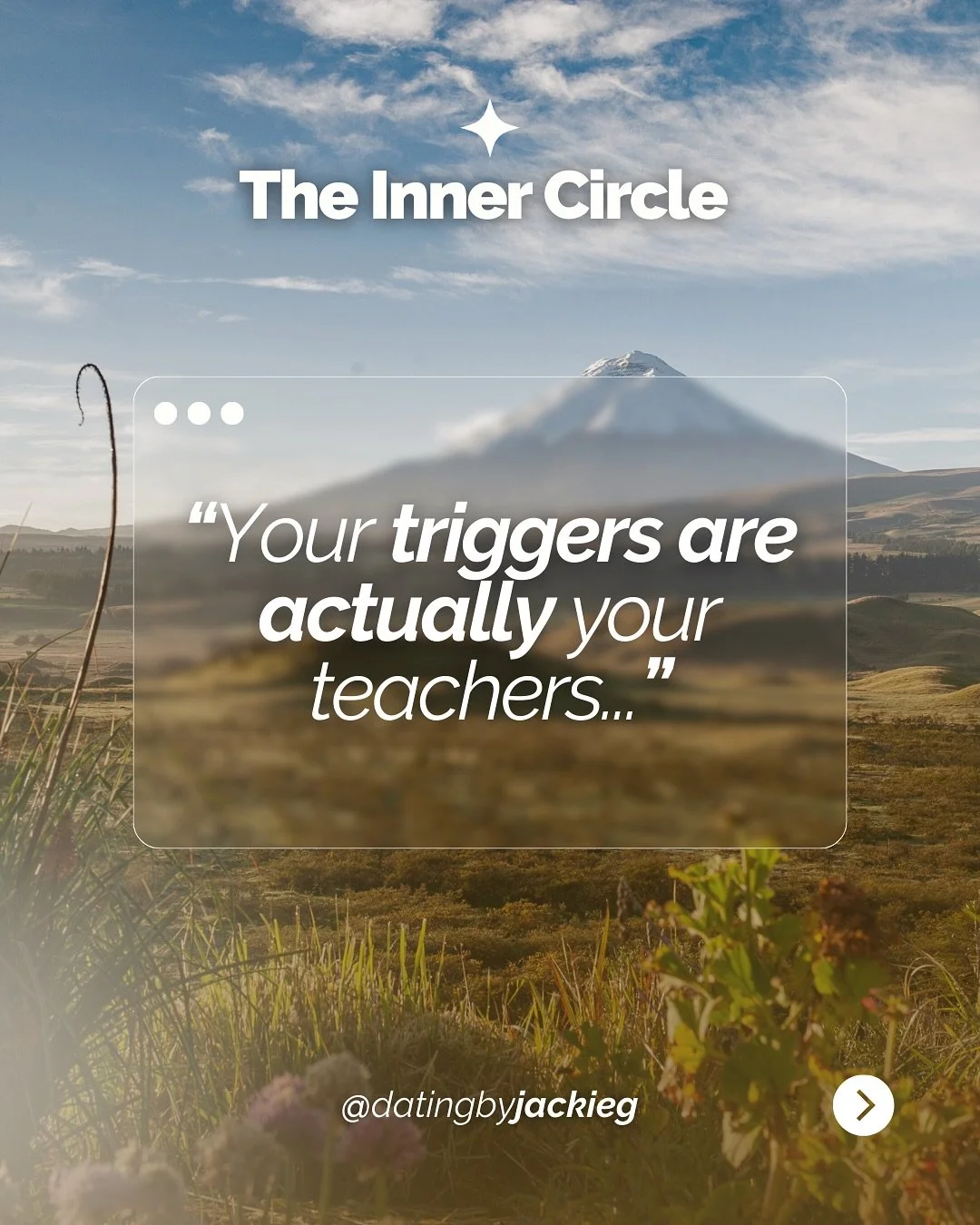 ✨ What if every moment that frustrates or hurts you&hellip; is actually trying to teach you something? ✨

Your triggers are messages, not problems. They point to old wounds, unmet needs, and opportunities to reclaim your self-trust.

In this carousel