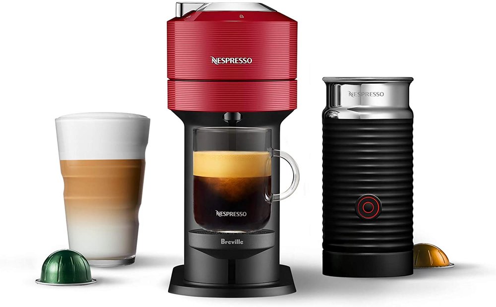 This Nespresso Vertuo machine delivers the optimal in-cup results for each blend using capsule-specific brewing with barcode reading resulting in a silky crema atop the coffee; a signature of a truly great cup of coffee. Its what I use EVERY morning 