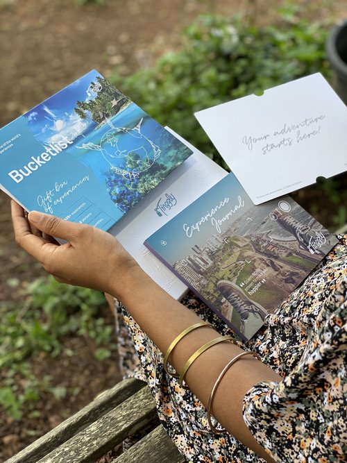 This one is new to me but I'm super into it. You can go and pick packages for your traveler (or yourself...no shame) that they can go in and customize after they receive their gift. Their slogan is "Stories not Stuff" which I think is very cool. Al