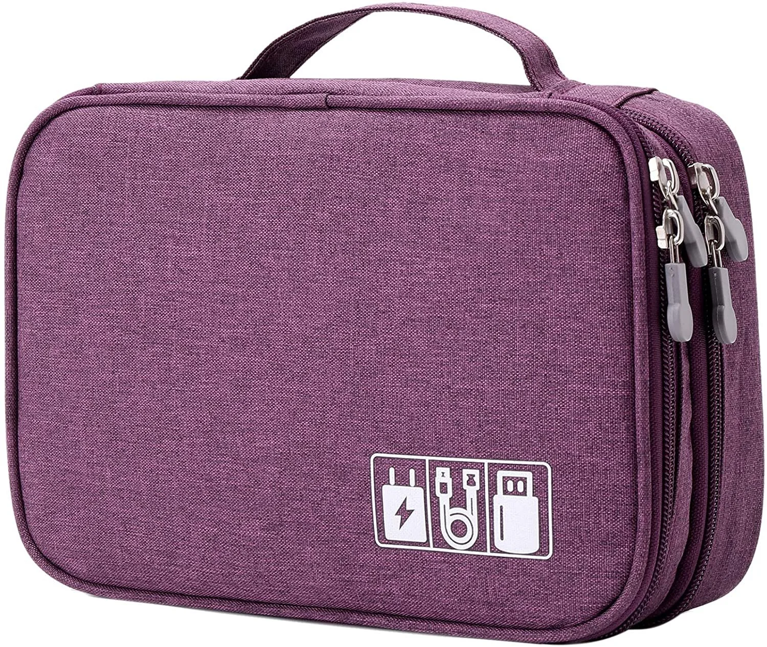This tech case is great for all your cords and chargers and adaptors and and and... You get the idea.