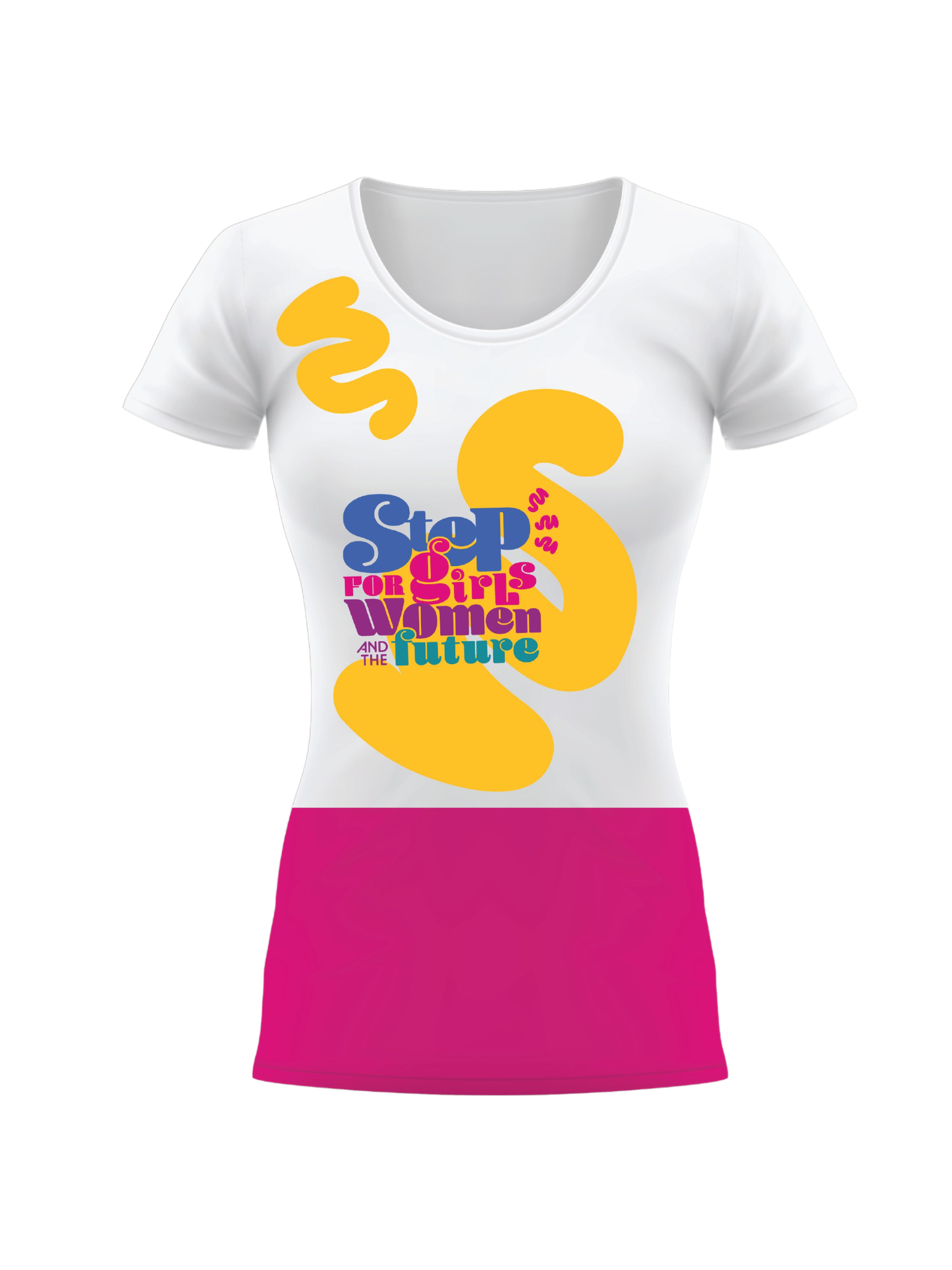 Steps for girls, women and the future T-shirt