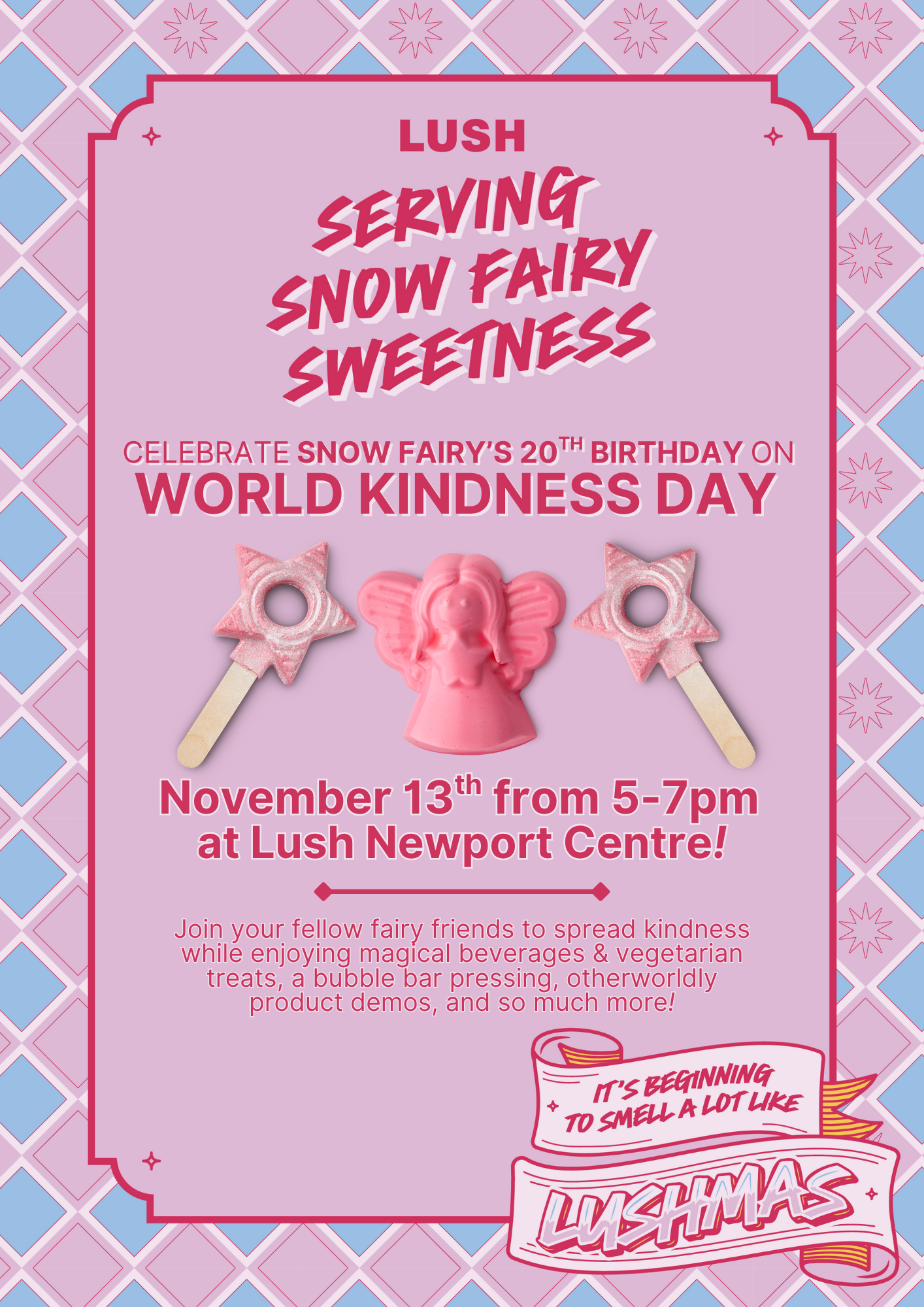 World Kindness Day: Join Us with LUSH — November 13