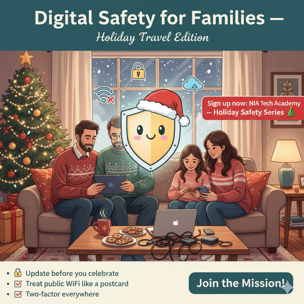 Digital Safety for Families — Holiday Travel Edition