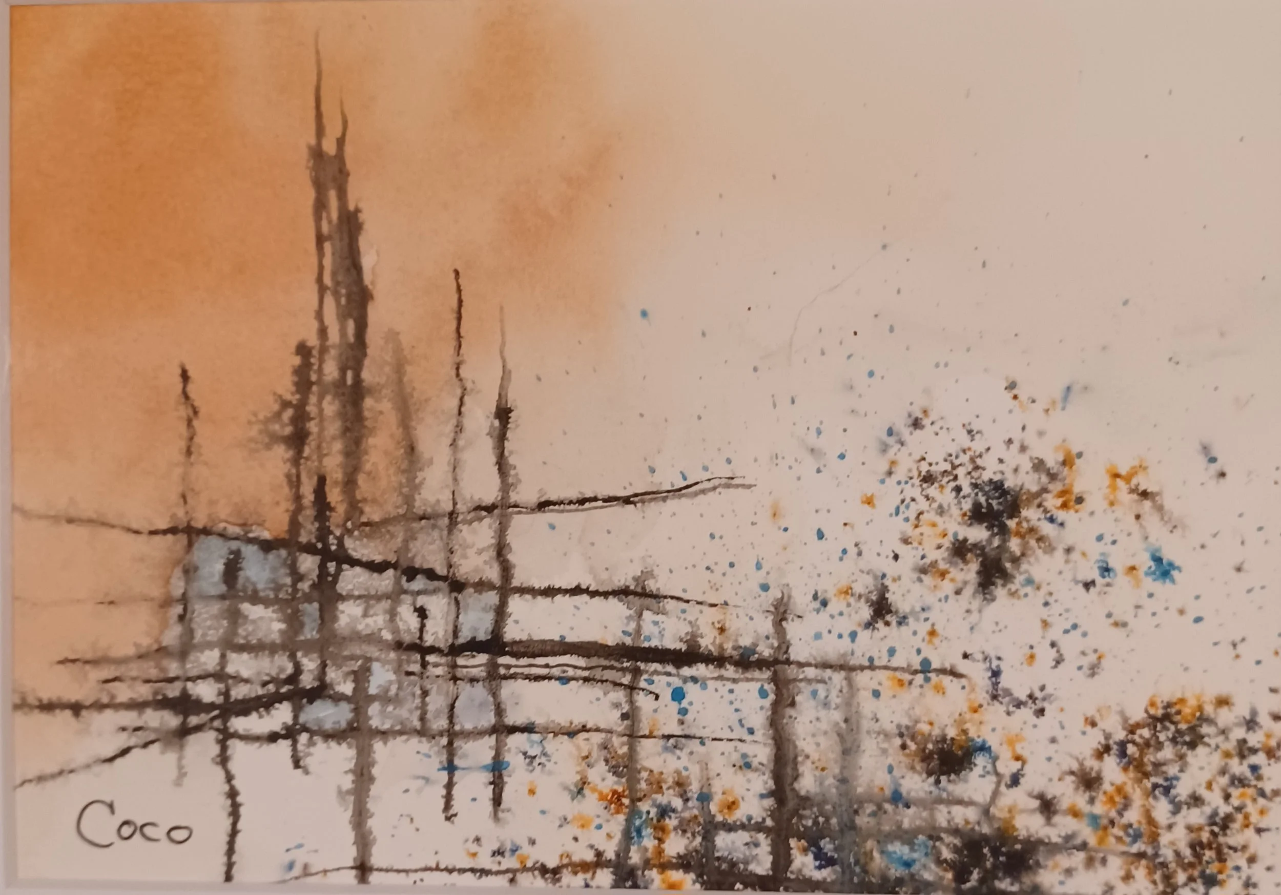 Lines (8 x 10 matted) $40.00