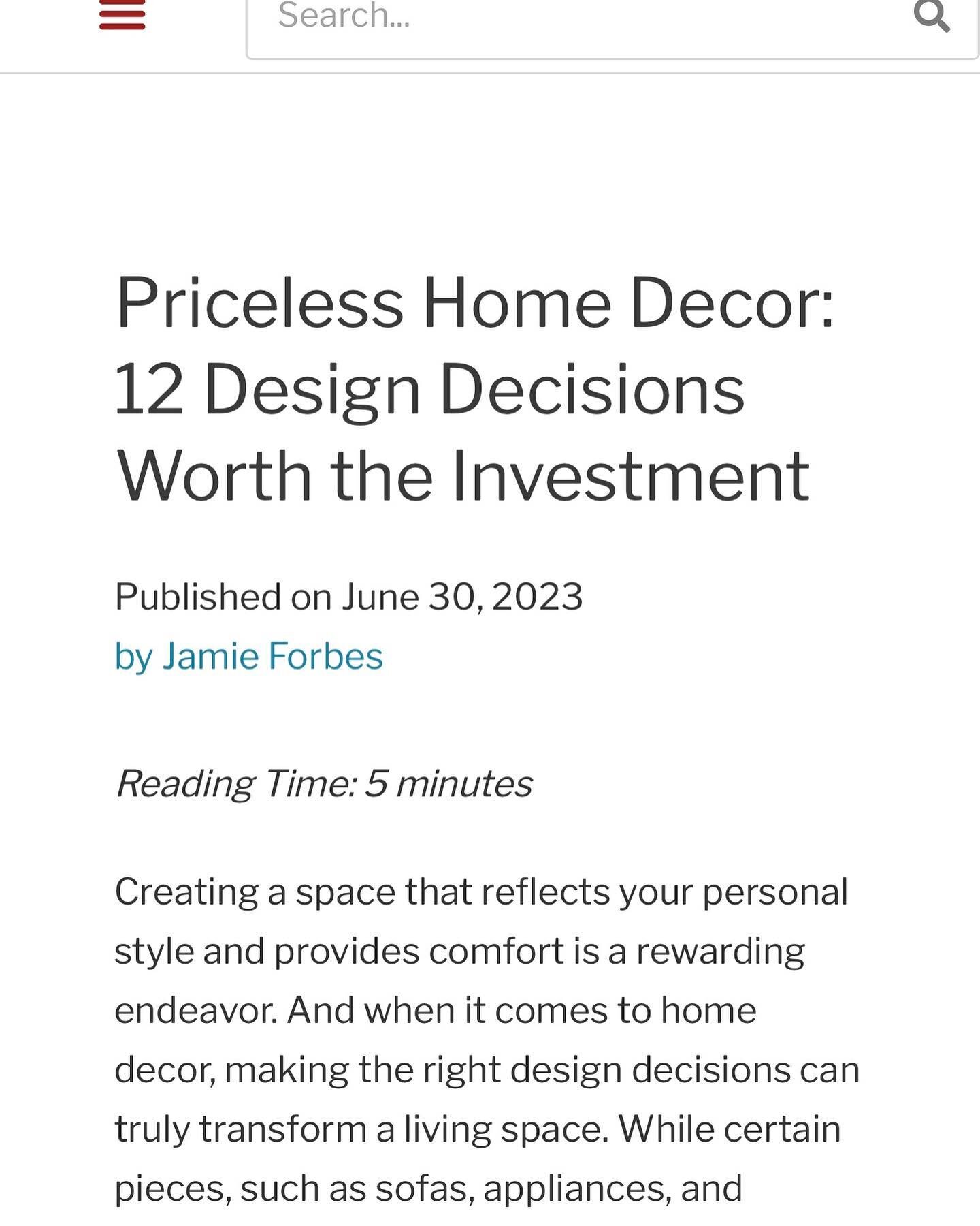 Redfin mentioned about our design suggestion in their Blog!

You can see the post here: Priceless Home Decor: 12 Design Decisions Worth the Investment

https://www.redfin.com/blog/priceless-home-decor/

#hawaiiinteriordesign #interiordesigntips  #liv