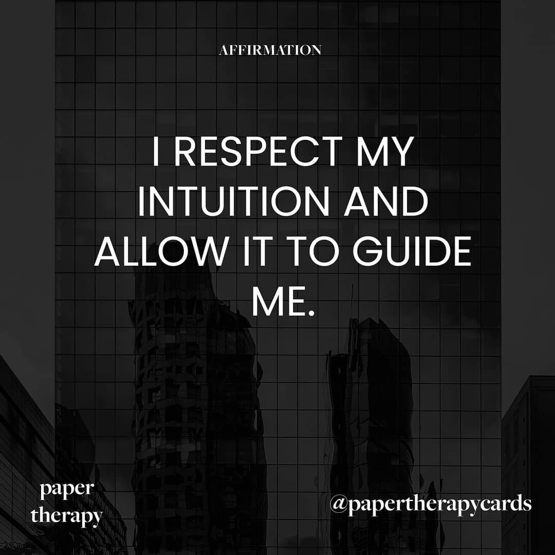 Do not outguess my inner guide. When you trust your instinct, you may have a good chance of making the right decisions in life.&nbsp;✨