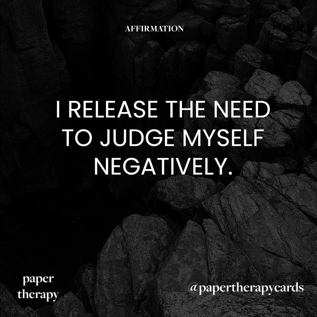 Negative self talk does not serve you. It can be damaging to your body, your mind, and your life, and it often goes unnoticed. Release your negative thoughts and try replacing it to something encouraging and accurate. It's easier said than done but y