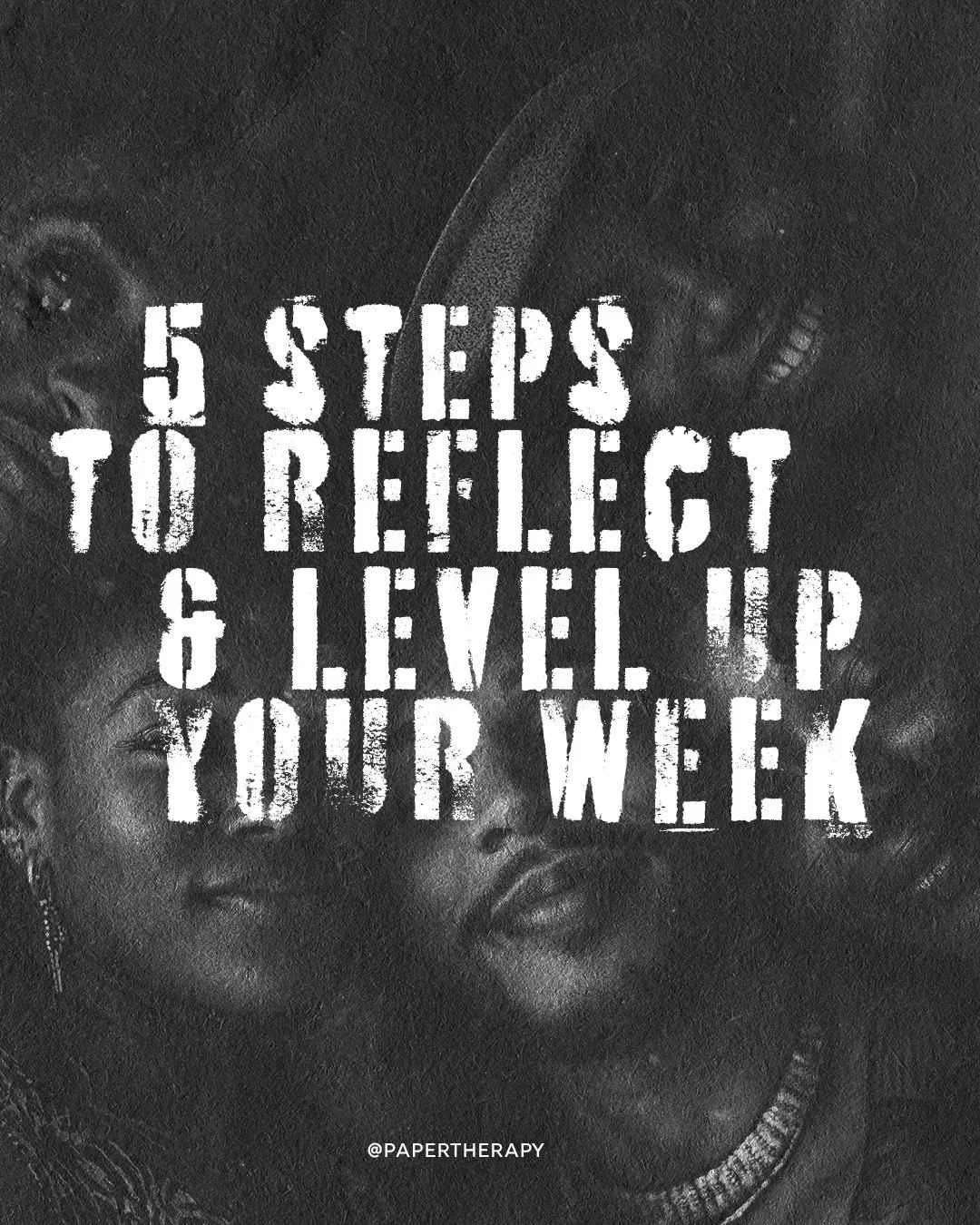 Time to take this thang up a notch. Here&rsquo;s some of our Paper Therapy steps to do it 🖤