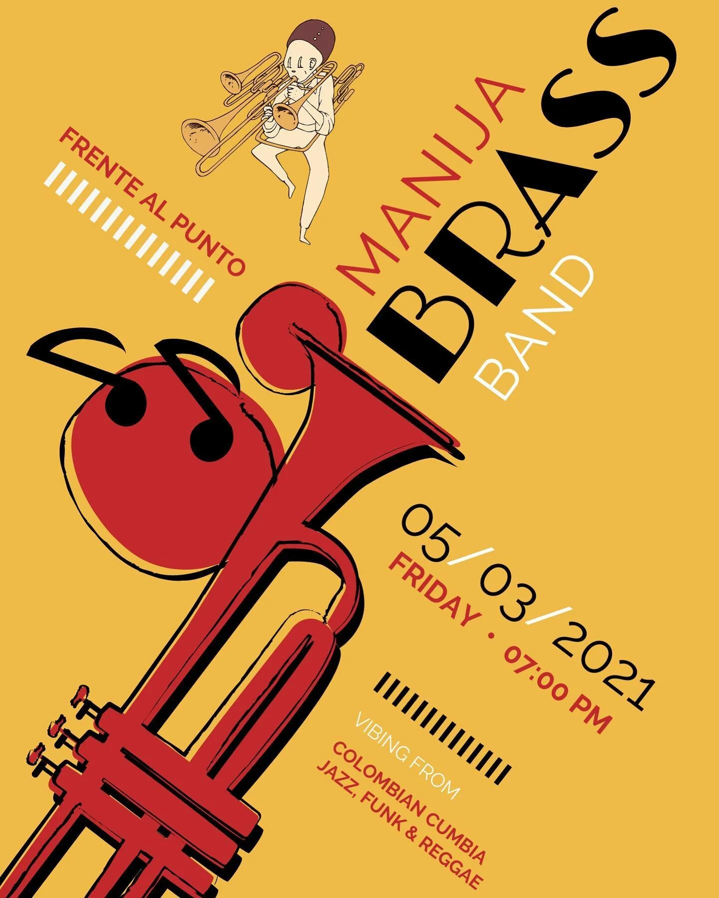 This Friday is going to be... We will let you decide! Come through... Cumbia, to Funk, touching Reggae &amp; a jazzy twist! Sounds like too much, but we promise you it will be great 🤍 7pm start... FREE ENTRY!