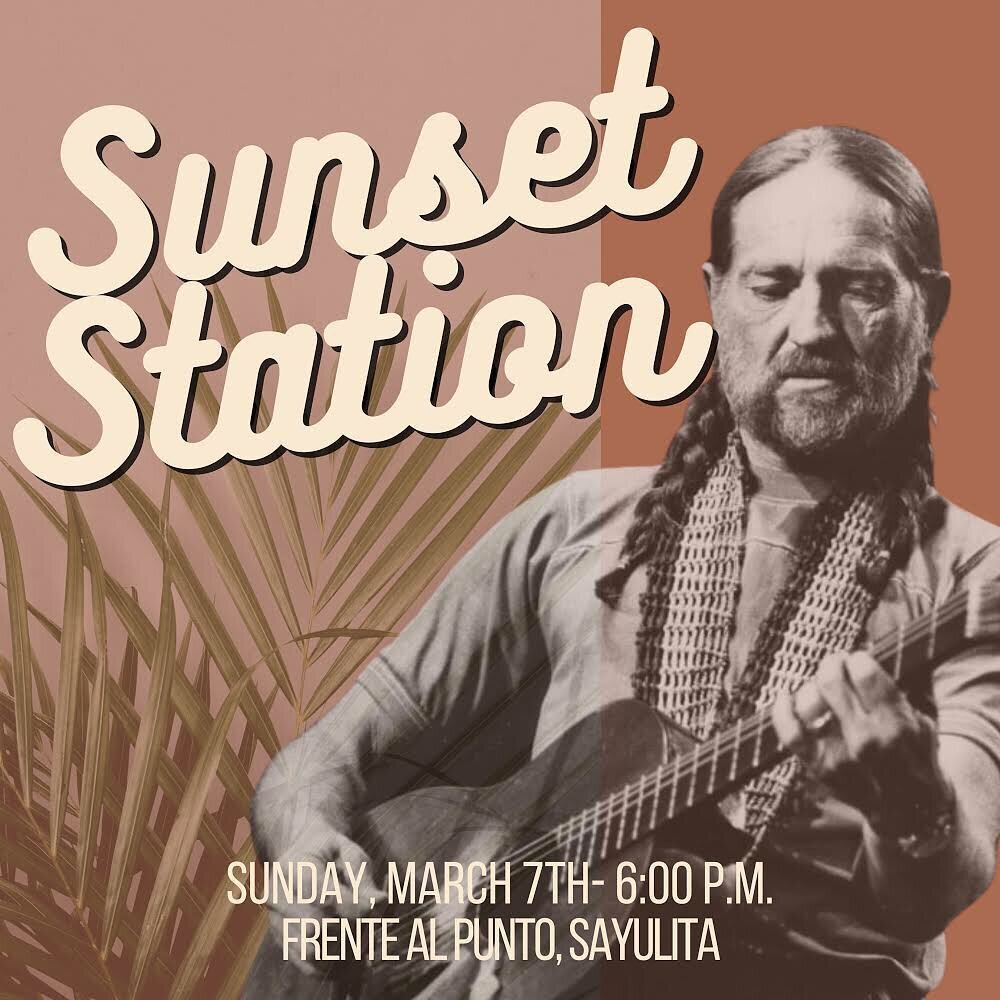 Definition of a perfect Sunday: to see Sunset Station play live, on our stage, in front of a bonfire, by the beach, under a palm tree at sunset hours while enjoying a delicious burger (or the amazing Flank Steak tacos) together with your company. See
