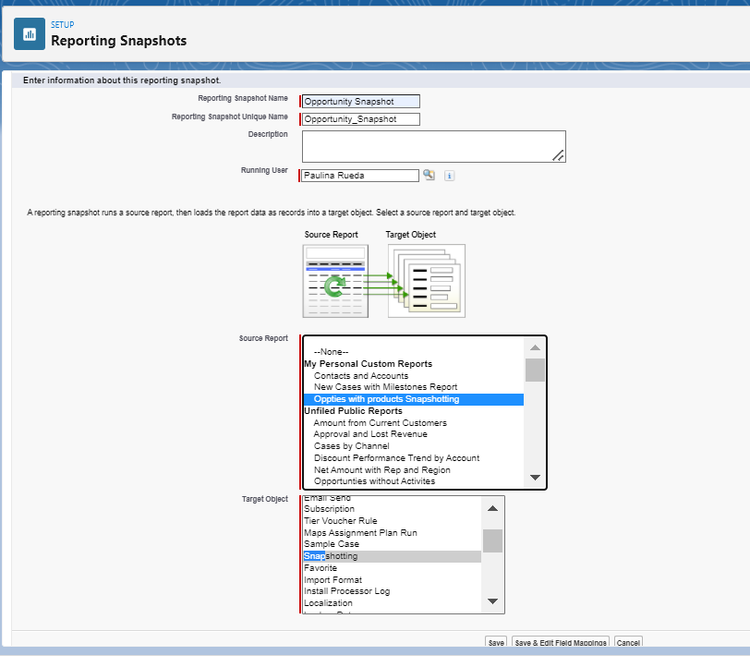 Salesforce Snapshot Reporting | Salesforce Reporting Snapshots Overview ...