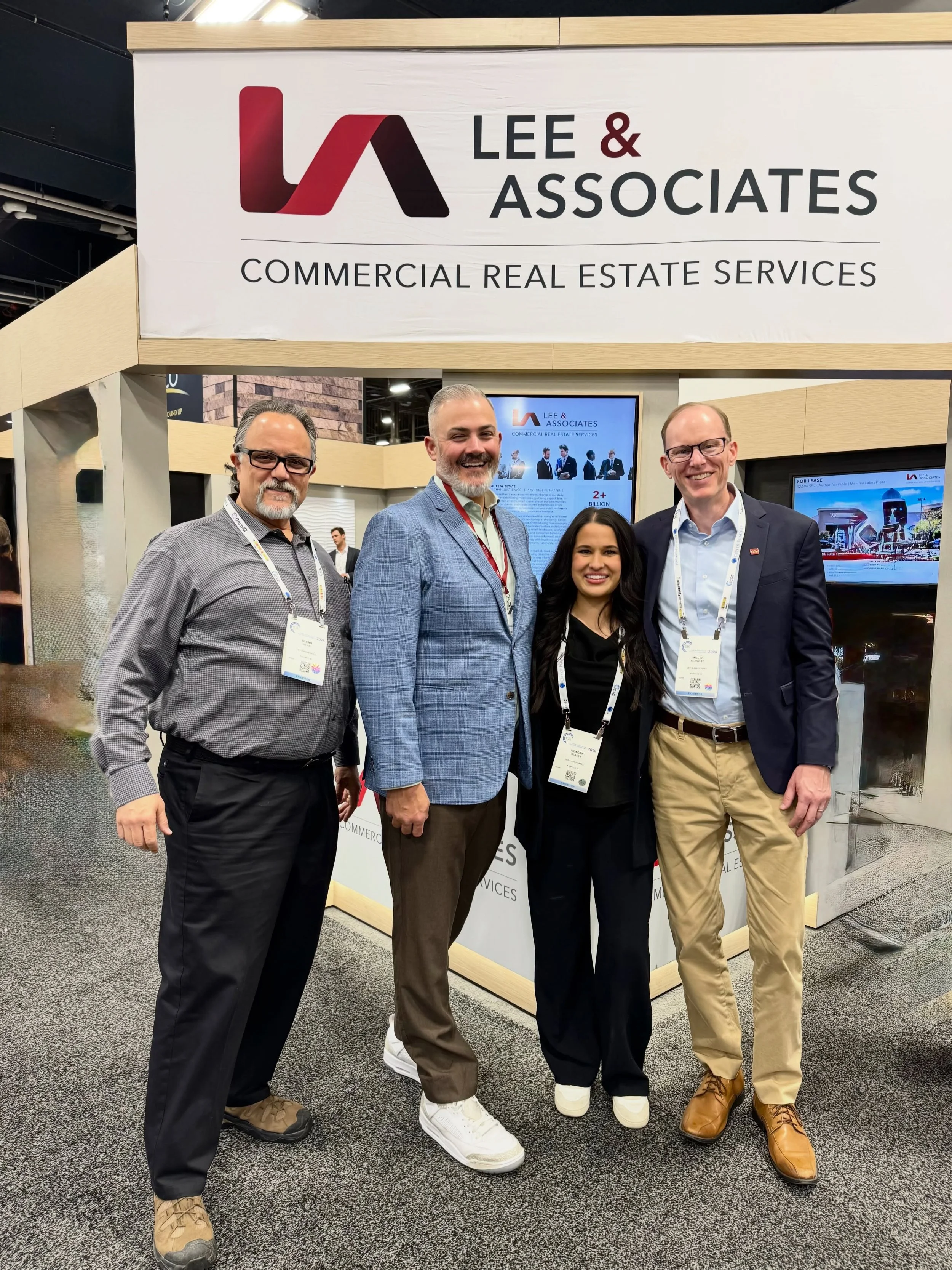 We were working day and night at #icscvegas, making new connections, advancing deals, and collaborating with fellow #leeretail brokers from around the country. Thank you, @leeassociatesre, for all the support at this year&rsquo;s show!

#icsc #leeand