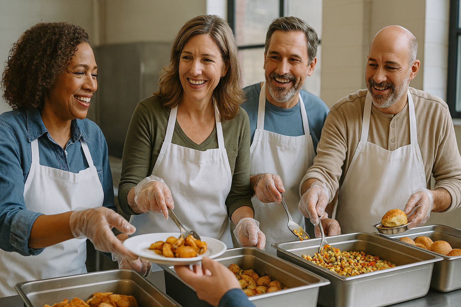 Serve together