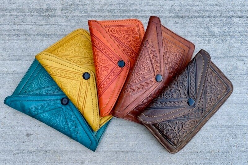 Moroccan Leather Wallets