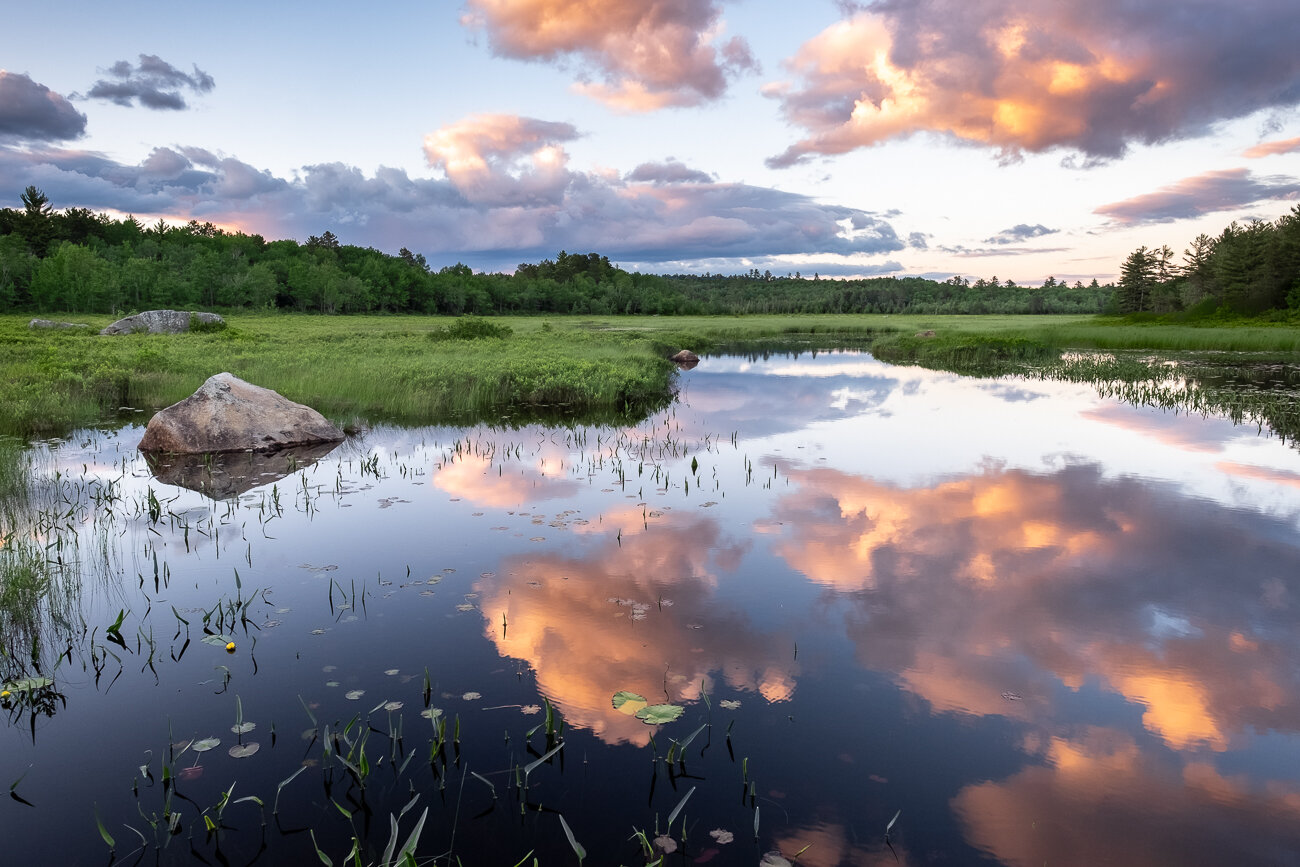 KLangenberg_ Illuminated clouds_Sunset at Baxter State Park, ME.jpg