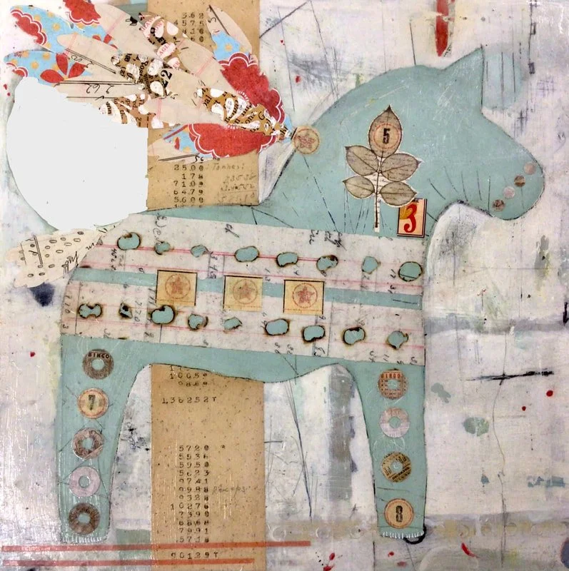 Lucky Stars / (12"w x 12"h)